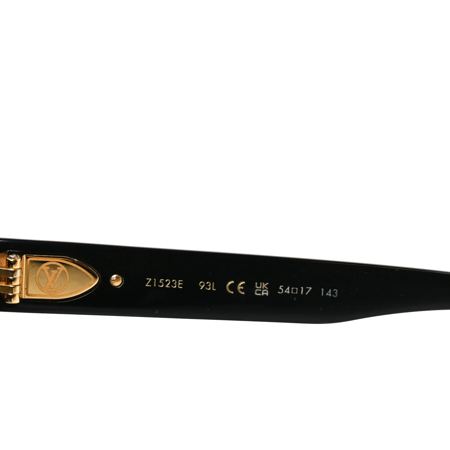 Acetate My Monogram Square Sunglasses Z1523E Black - Image 6