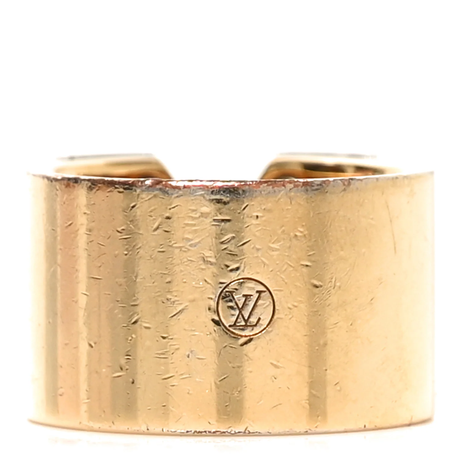 Brass Essential V Ring L 57 8 Gold Silver - Image 3