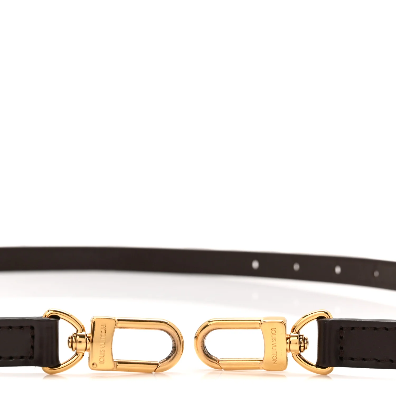 Calfskin 16mm Adjustable Shoulder Strap Brown - Image 3