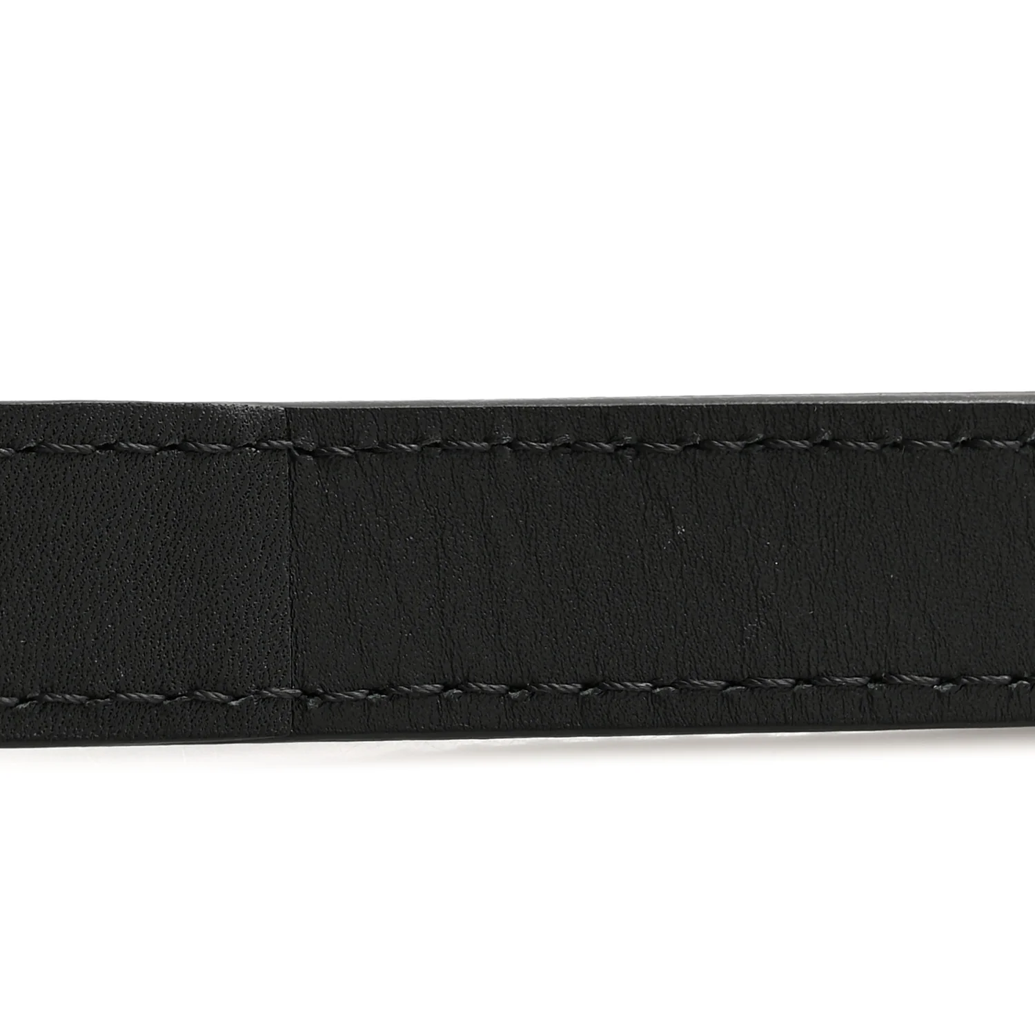 Calfskin 18mm Adjustable Shoulder Strap Black - Image 5
