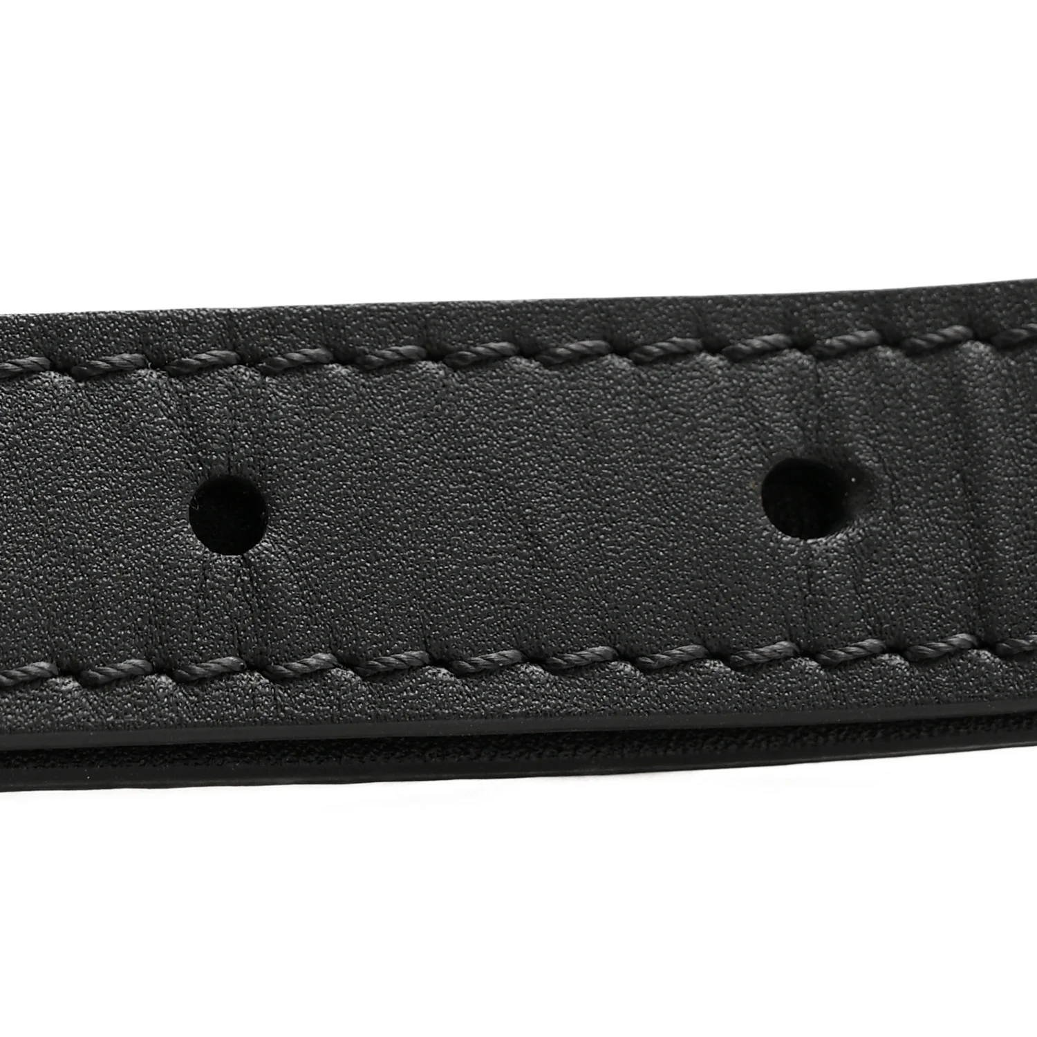 Calfskin 18mm Adjustable Shoulder Strap Black - Image 6