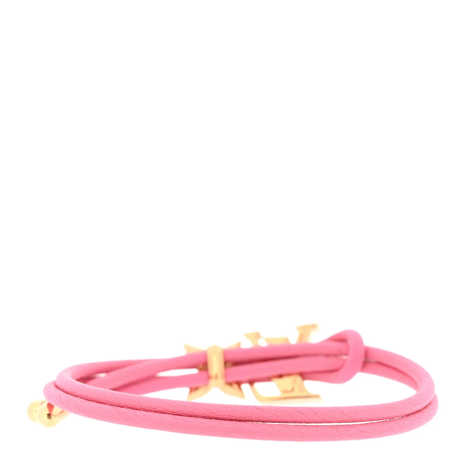 Calfskin Bloom Bracelet Pink - Image 2