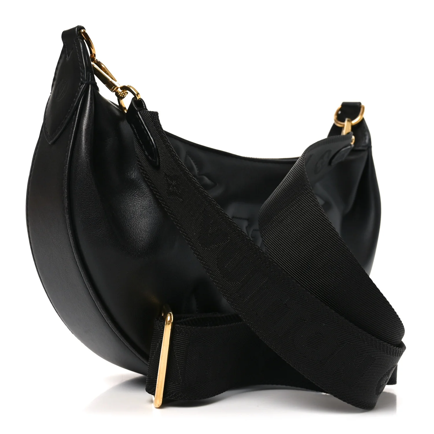 Calfskin Bubblegram Over The Moon Black - Image 3