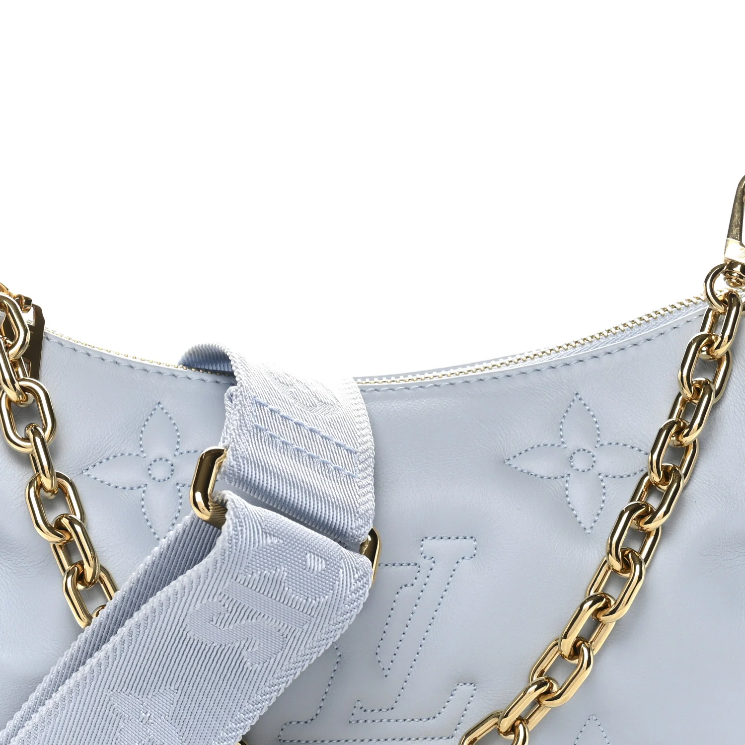 Calfskin Bubblegram Over The Moon Ice Blue - Image 7