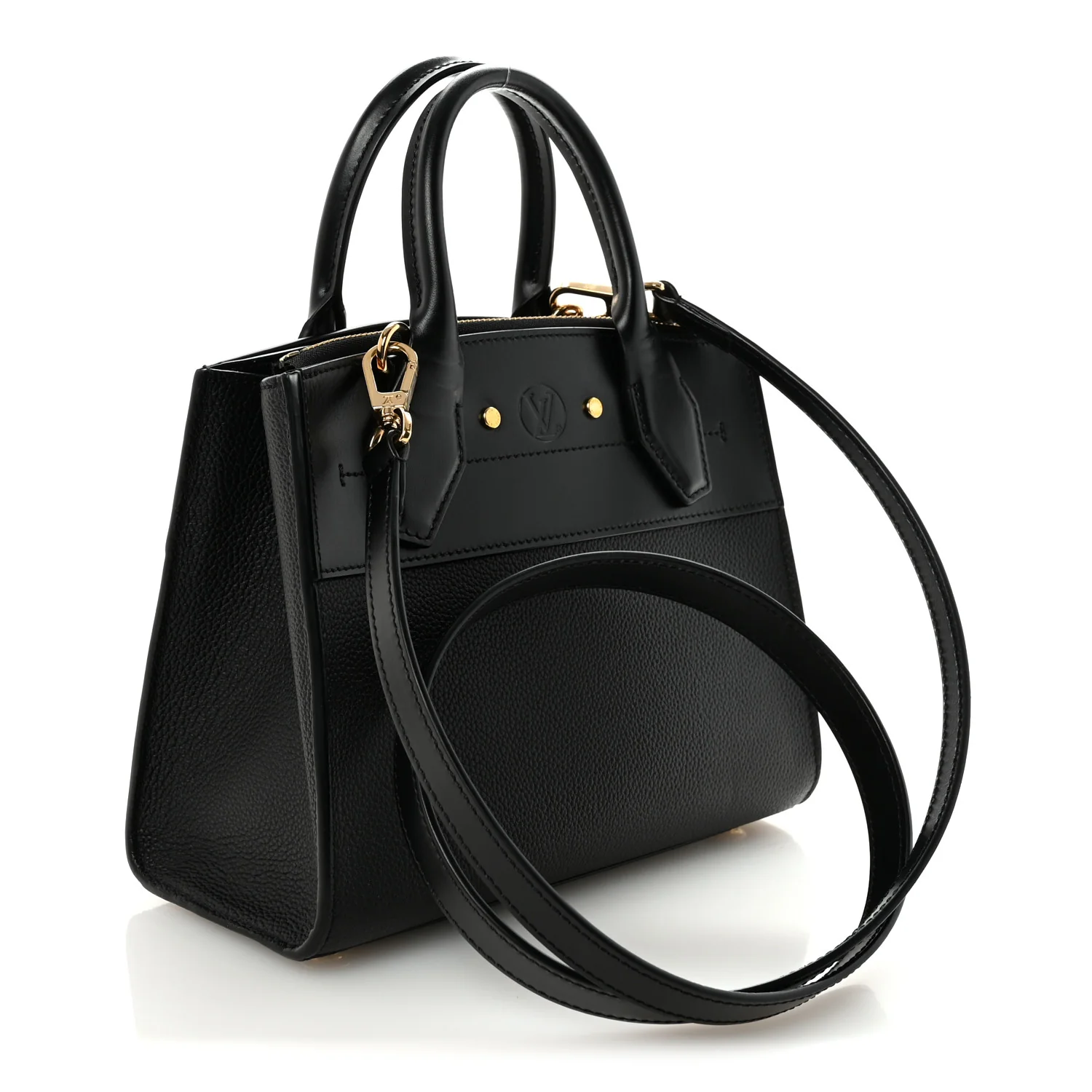 Calfskin City Steamer Mini Black - Image 3