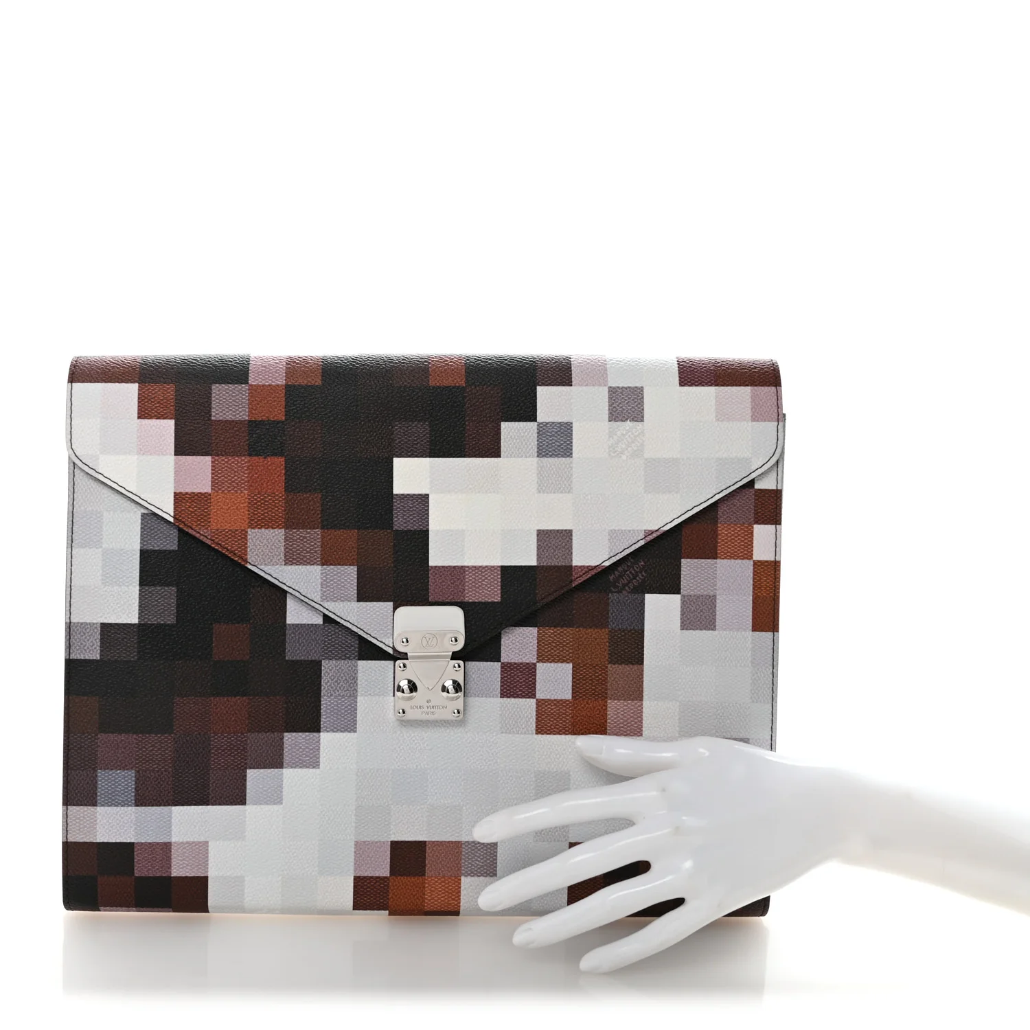 Calfskin Cowmooflage Mark Folder Brown - Image 2