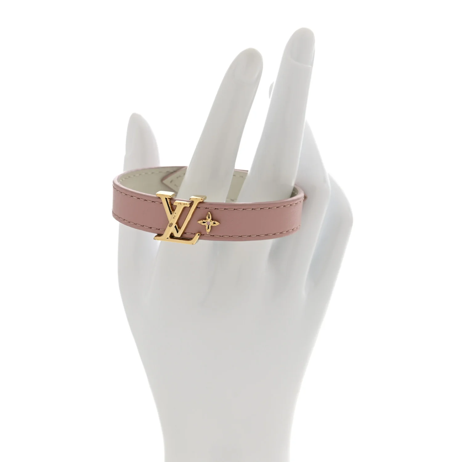 Calfskin Iconic Bracelet 17 Rose Poudre - Image 2