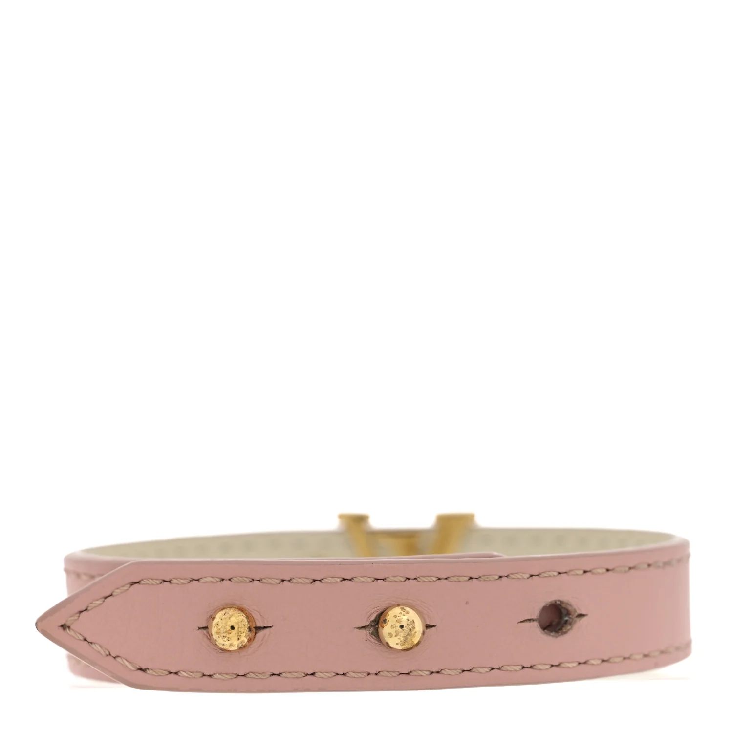 Calfskin Iconic Bracelet 17 Rose Poudre - Image 3