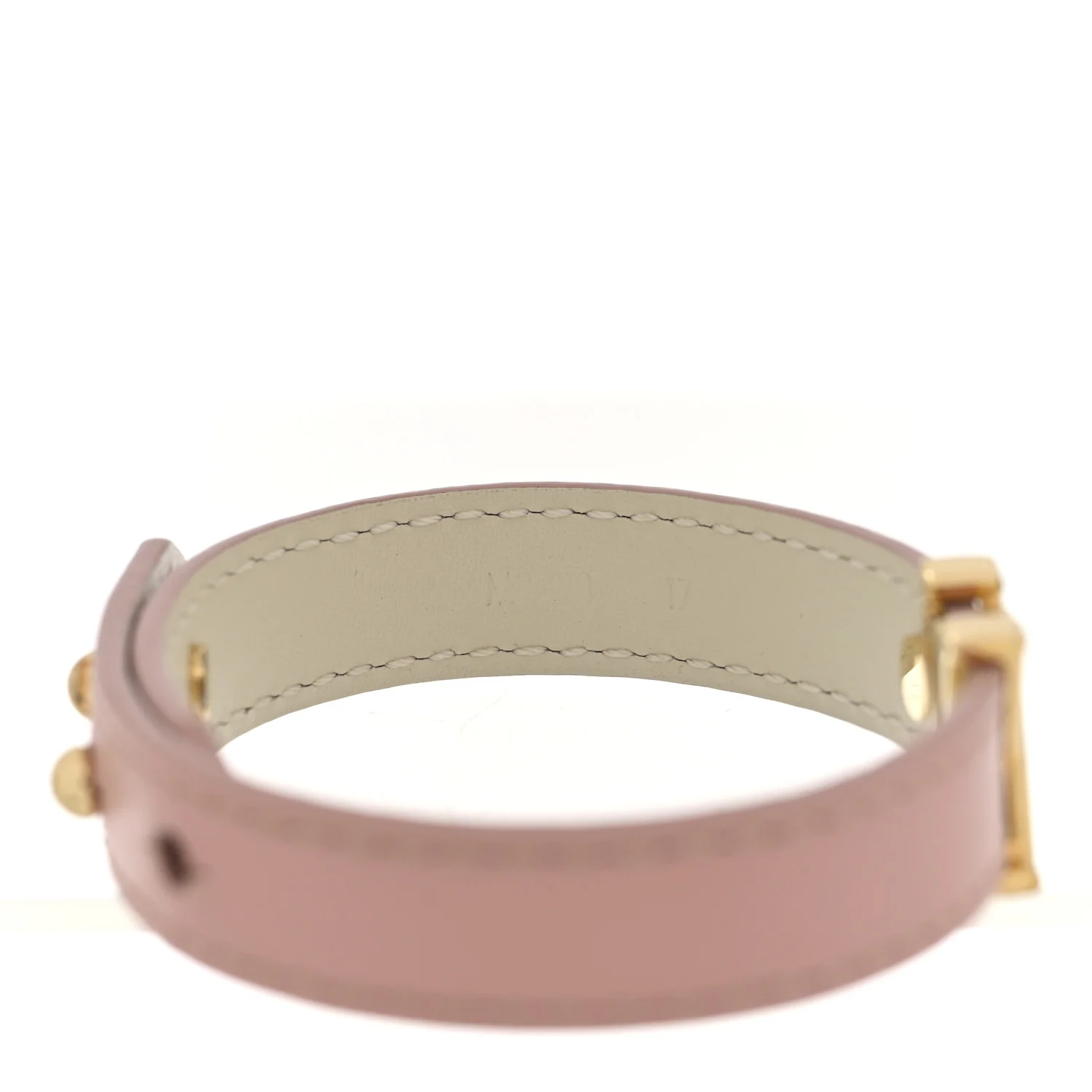 Calfskin Iconic Bracelet 17 Rose Poudre - Image 4