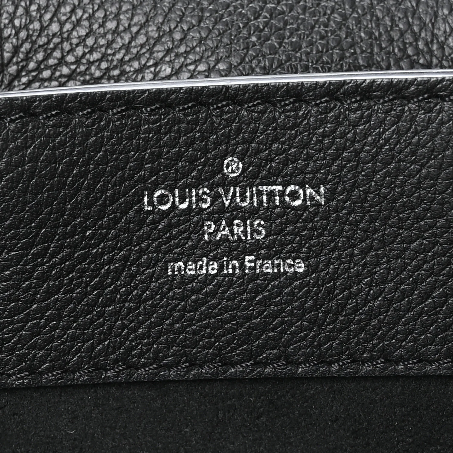Calfskin Lockme Mini Backpack Black - Image 5