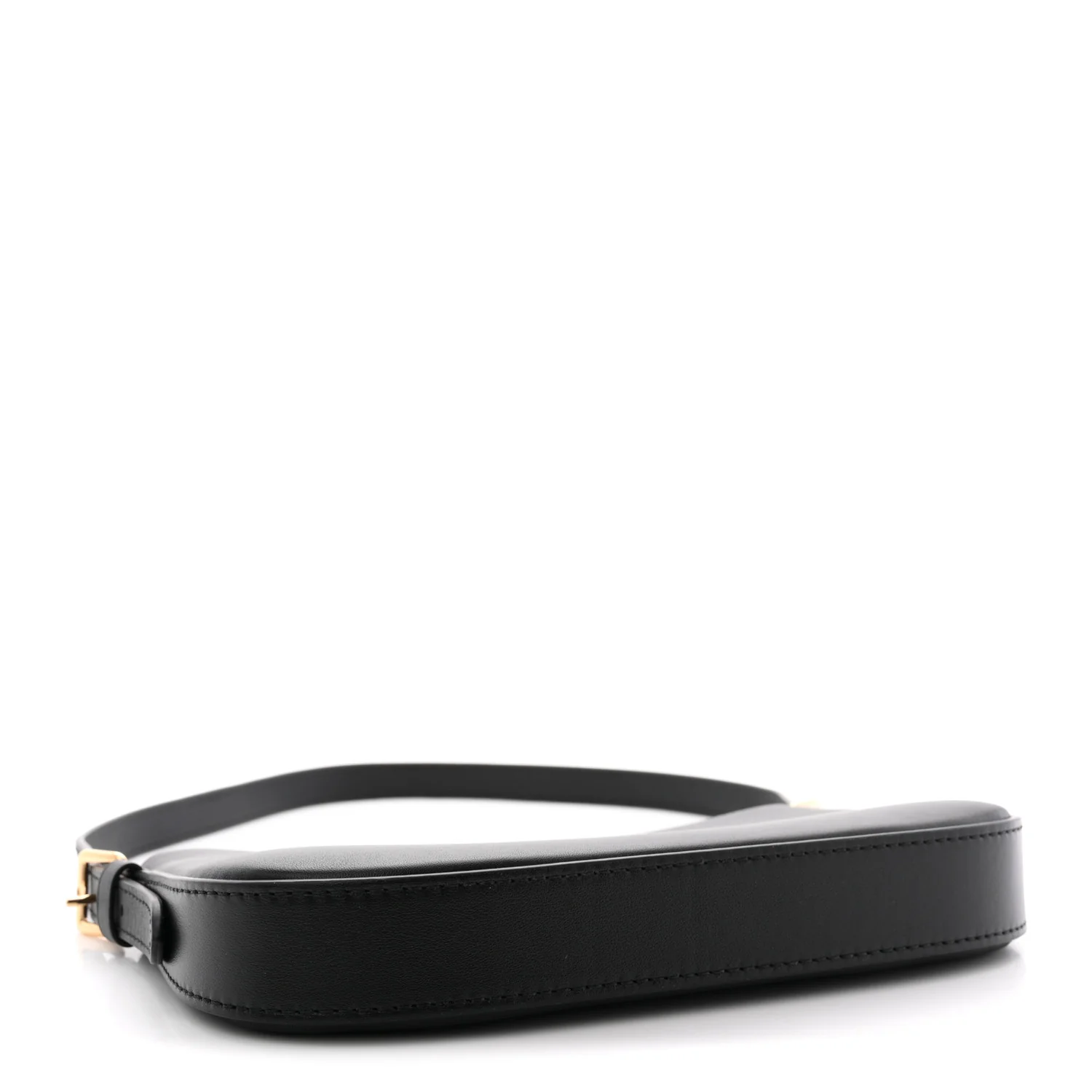 Calfskin LV Bloom Pochette  Black - Image 4