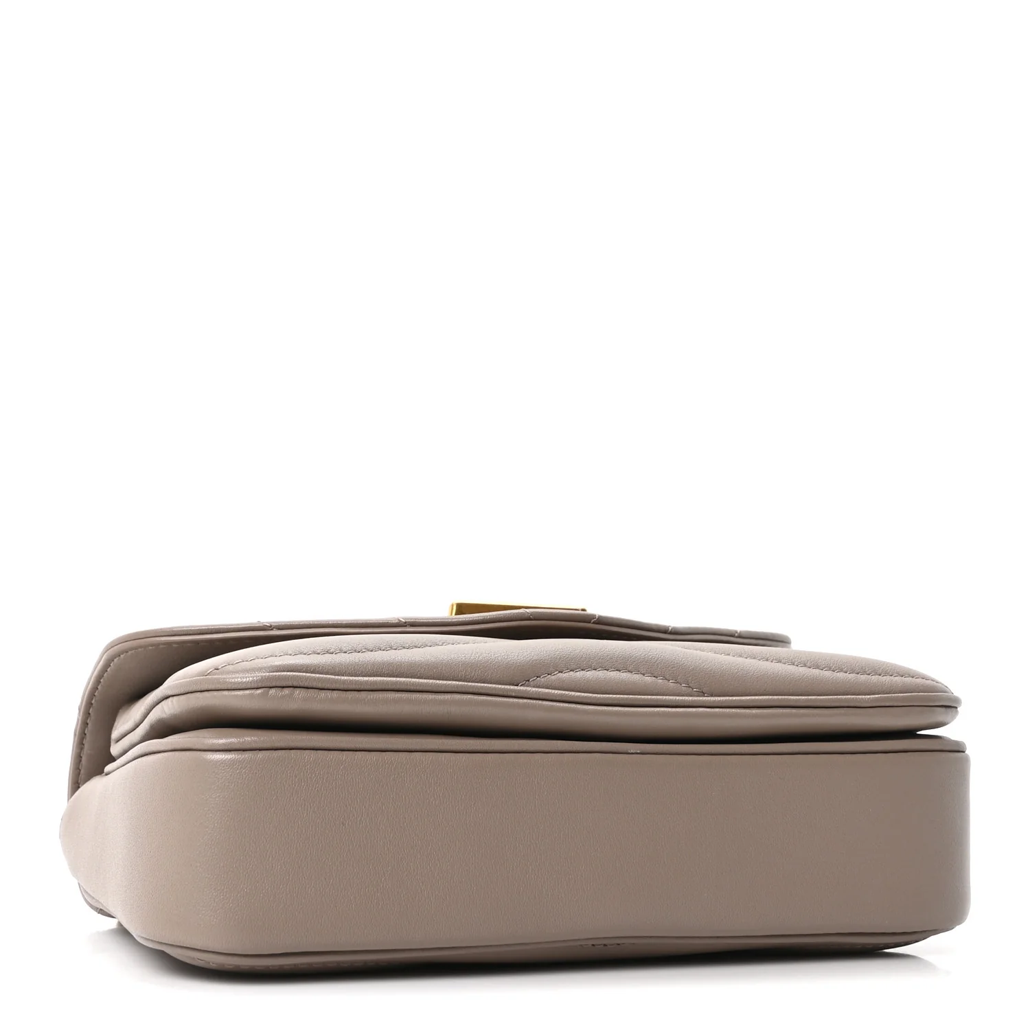 Calfskin LV New Wave Chain Bag Taupe - Image 4
