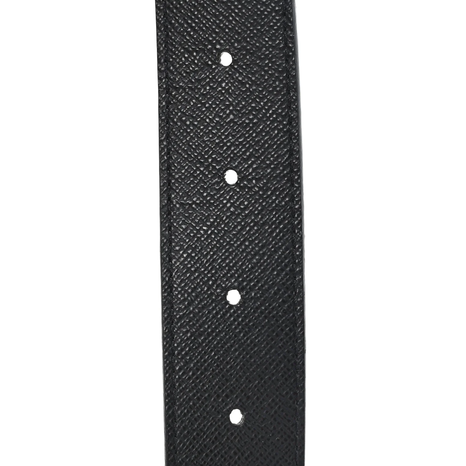 Calfskin Monogram 30mm LV Initiales Reversible Belt 85 34 Black - Image 5