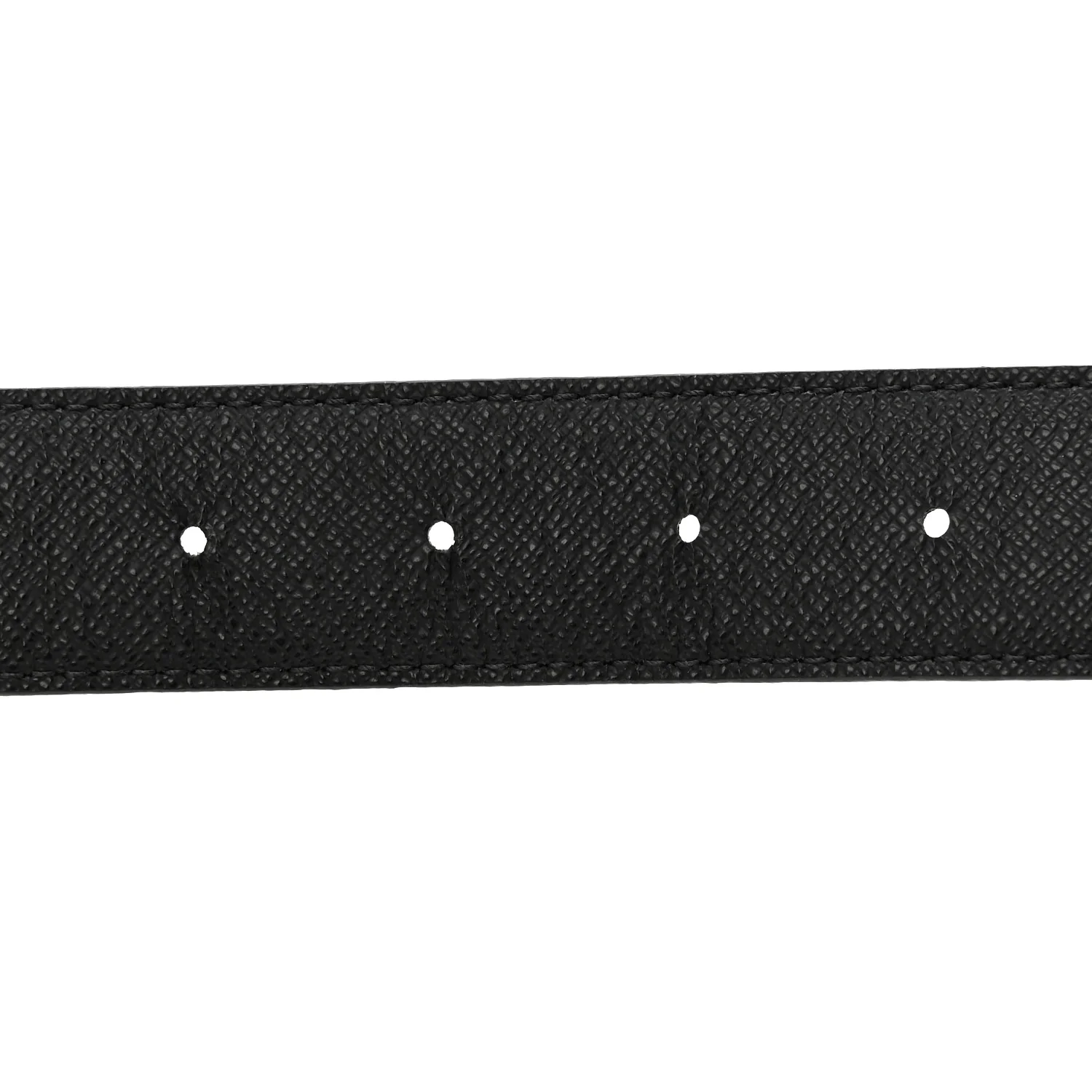 Calfskin Monogram 30mm LV Initiales Reversible Belt 85 34 Black - Image 6
