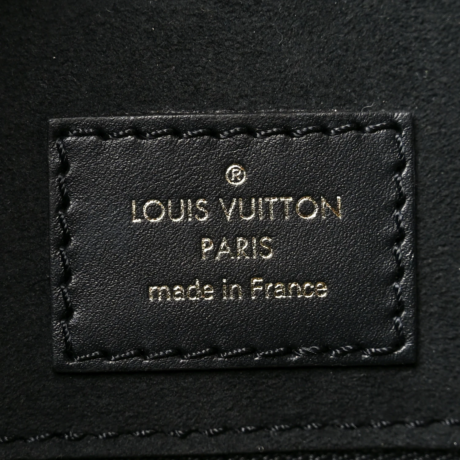 Calfskin Monogram Fold Tote PM Cream Khaki Black - Image 6