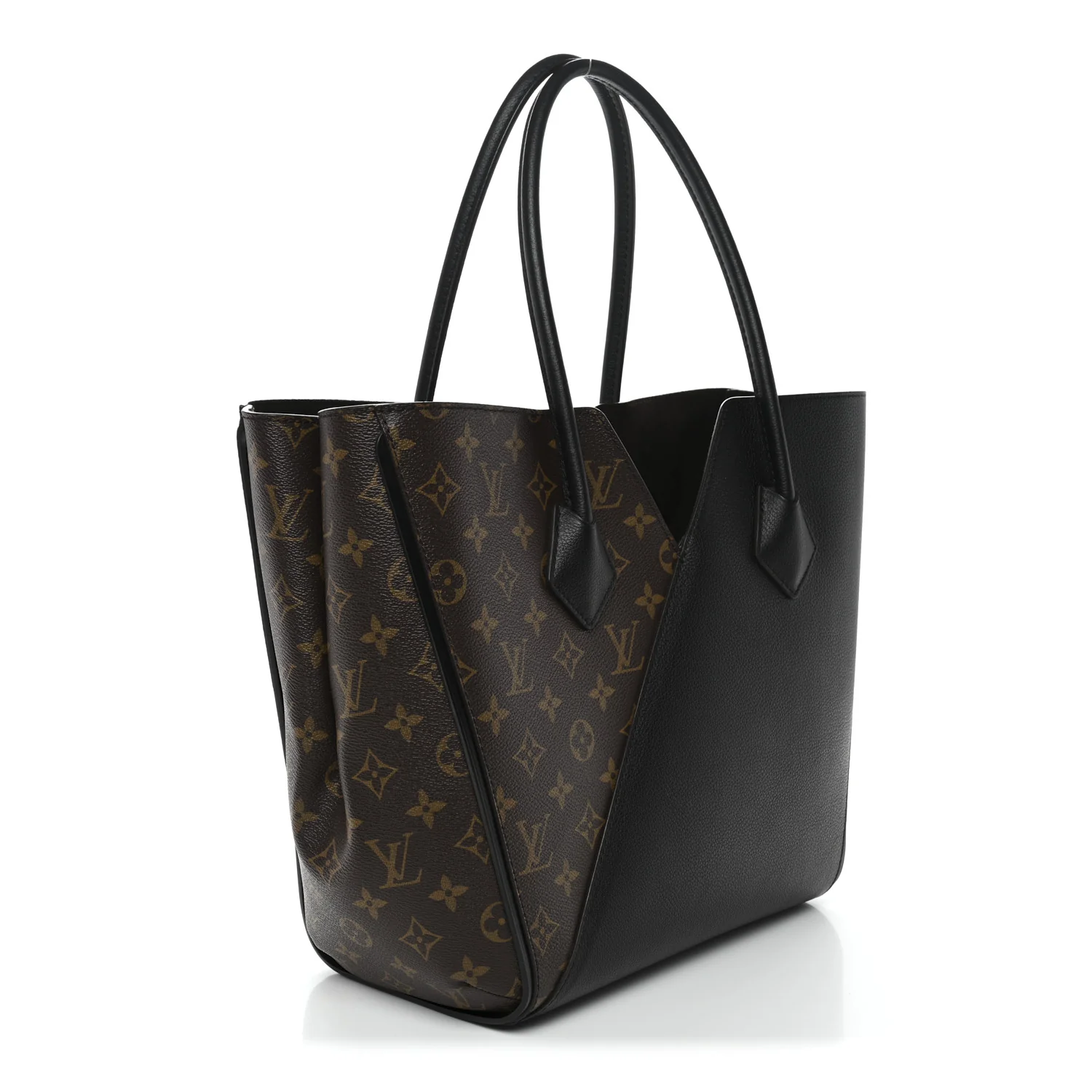 Calfskin Monogram Kimono Tote Black - Image 3