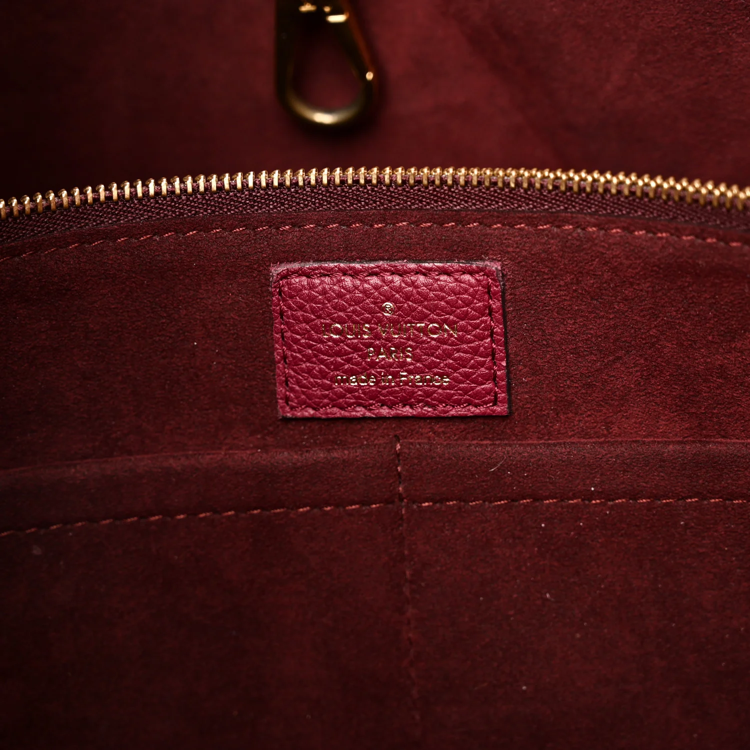 Calfskin Monogram Kimono Tote Grape - Image 6