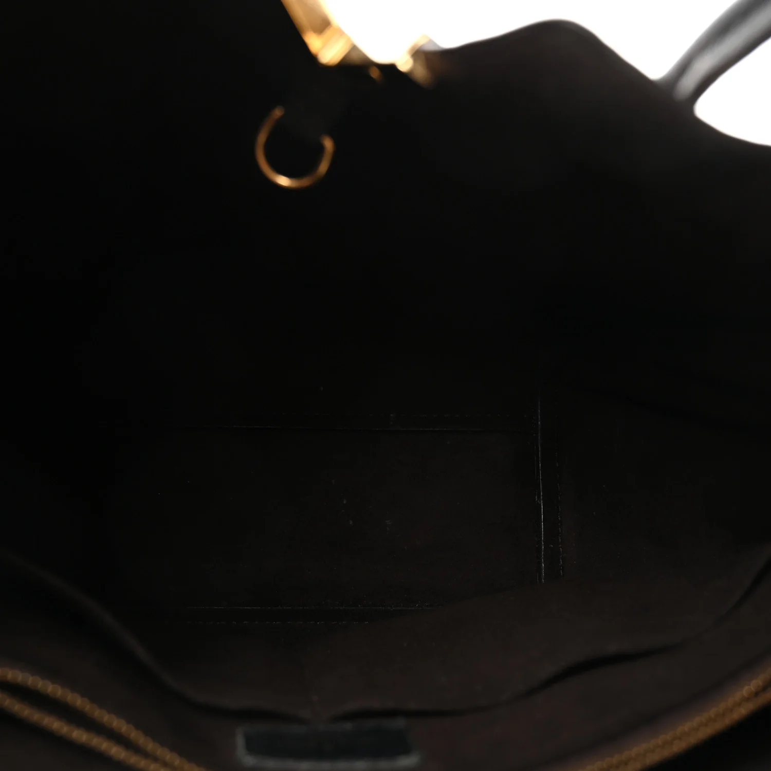 Calfskin Monogram Kimono Tote PM Black - Image 5