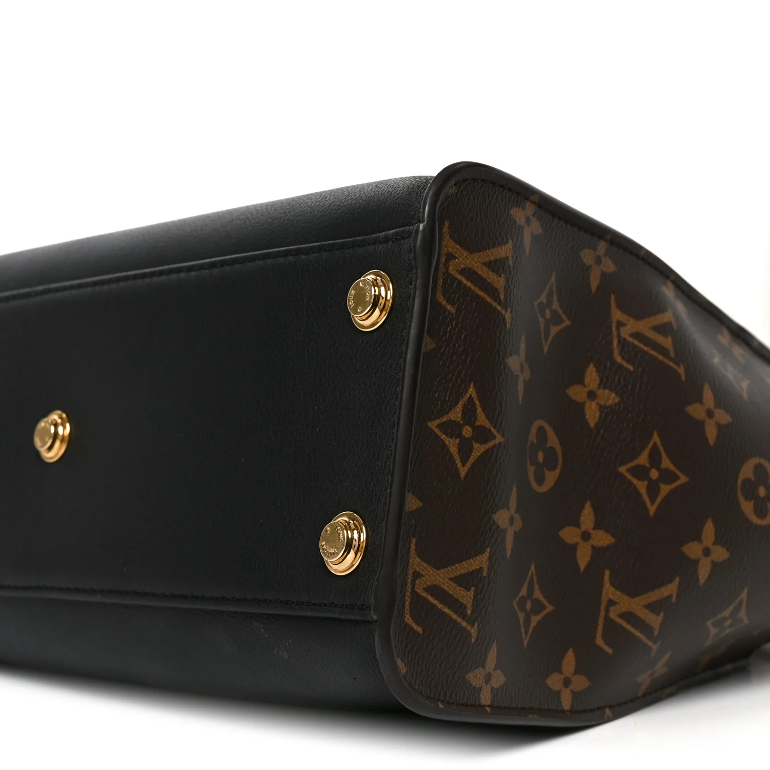 Calfskin Monogram On My Side MM Black - Image 9