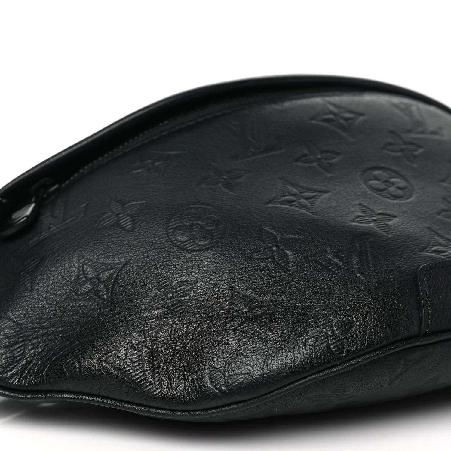 Calfskin Monogram Shadow Discovery Bumbag PM Black - Image 8