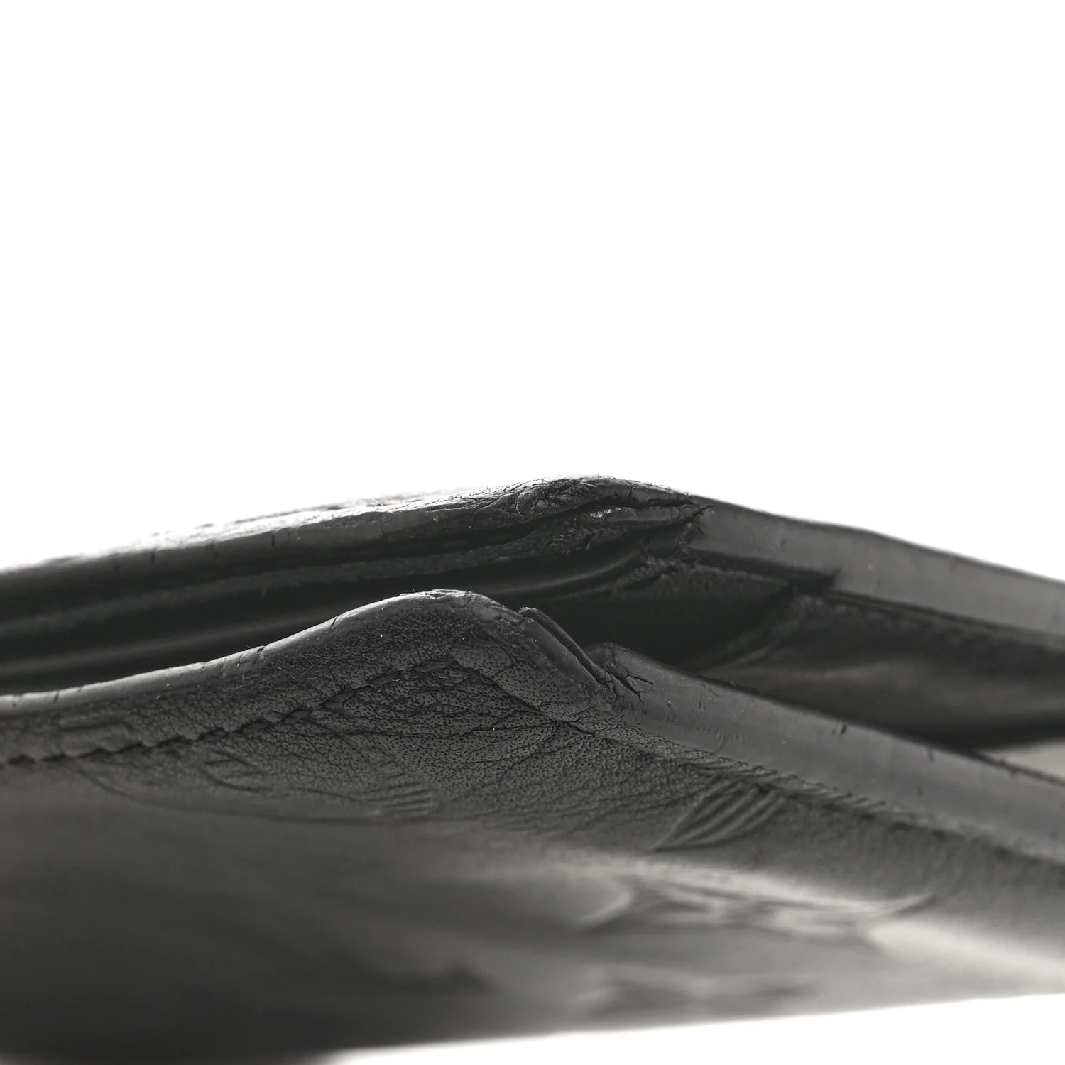 Calfskin Monogram Shadow Multiple Wallet Black - Image 7