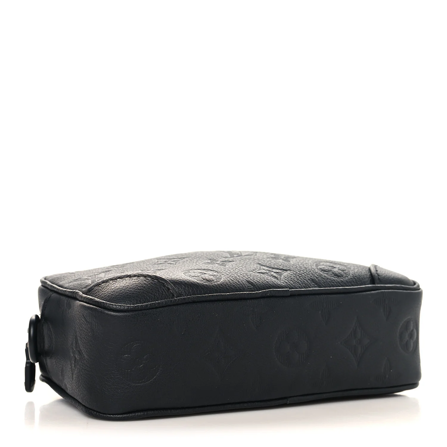 Calfskin Monogram Shadow Trocadero Wearable Wallet Black - Image 4