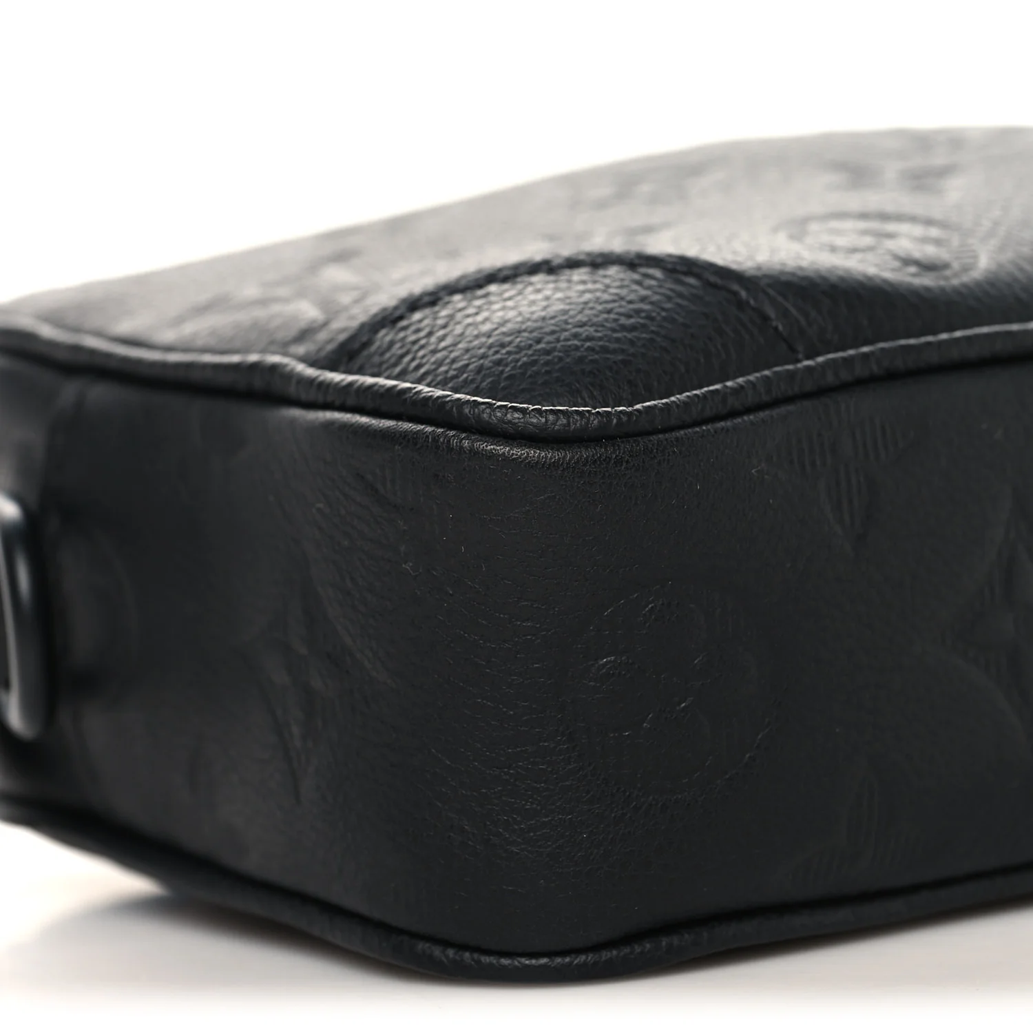 Calfskin Monogram Shadow Trocadero Wearable Wallet Black - Image 8