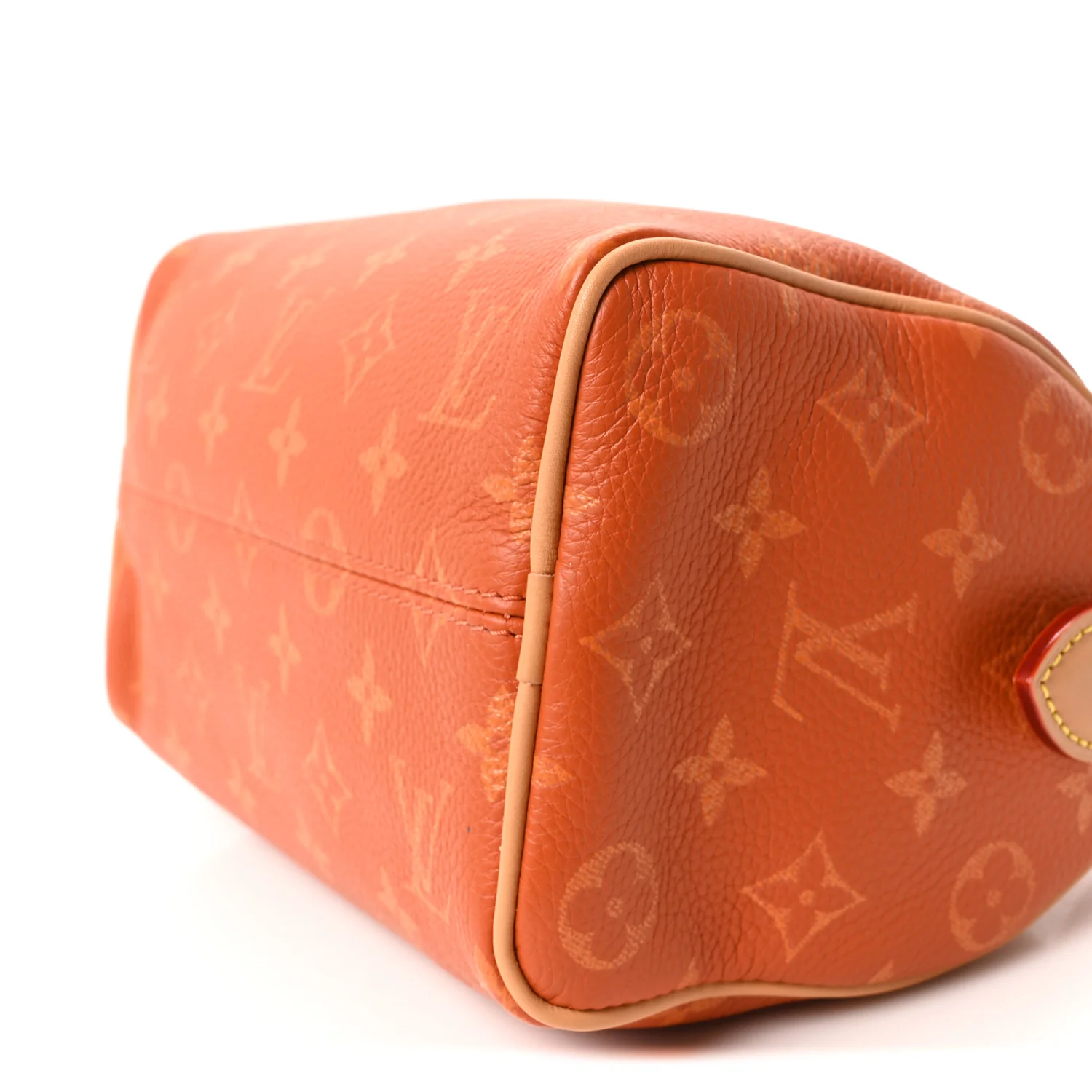 Calfskin Monogram Speedy P9 Bandouliere 20 Ochre - Image 11