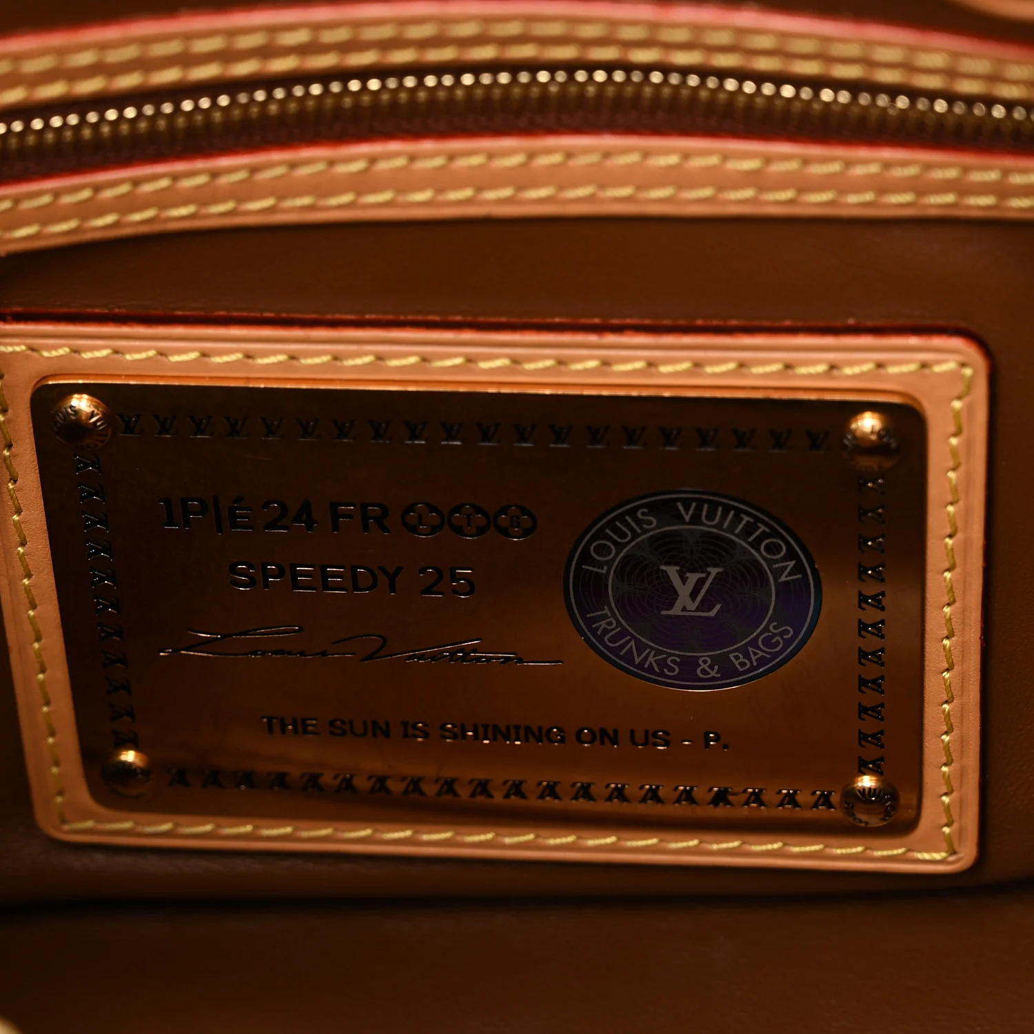 Calfskin Monogram Speedy P9 Bandouliere 25 - Image 6