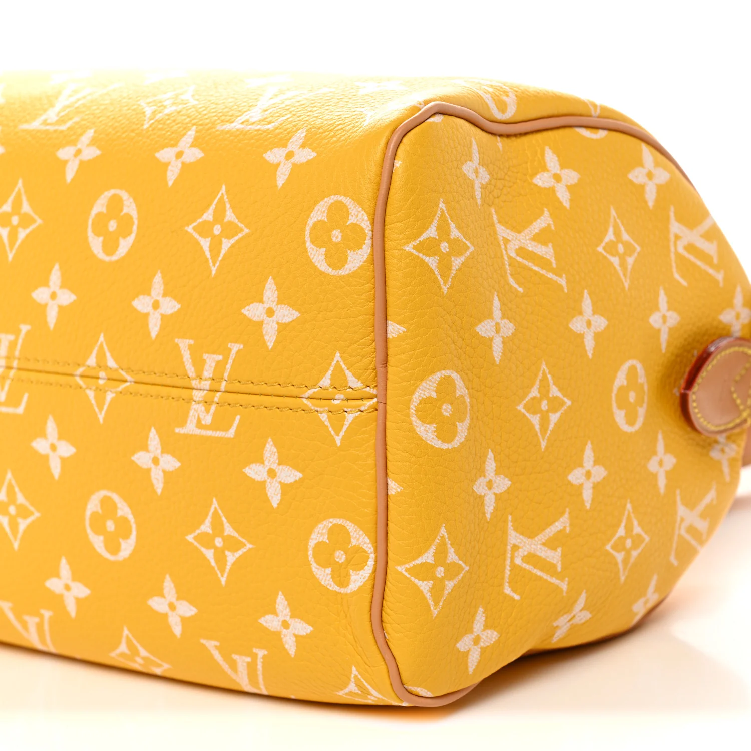 Calfskin Monogram Speedy P9 Bandouliere 25 Jaune Mat - Image 10