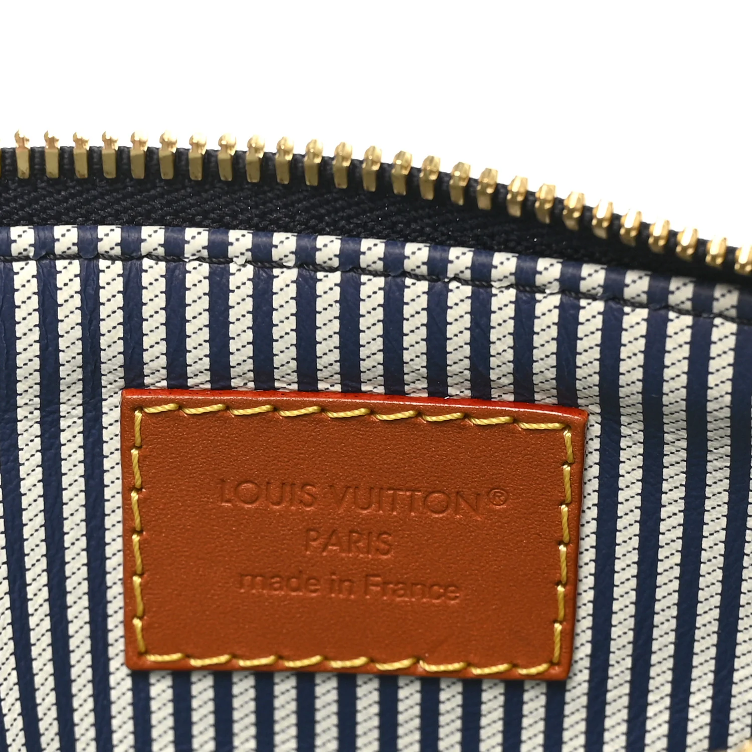 Calfskin Monogram Speedy P9 Bandouliere 30 Pochette Indigo - Image 6