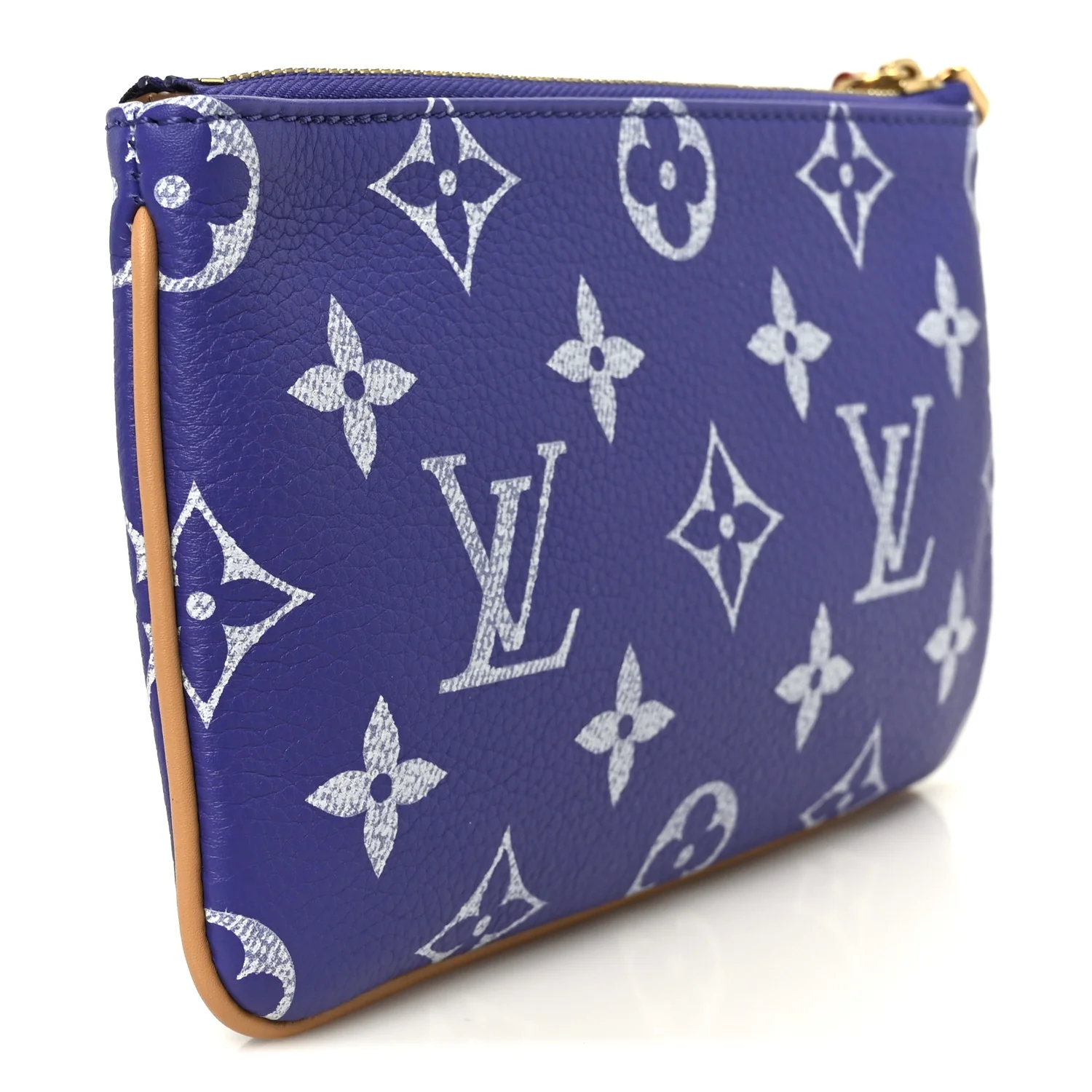 Calfskin Monogram Speedy P9 Bandouliere 40 Pochette Amethyst - Image 3