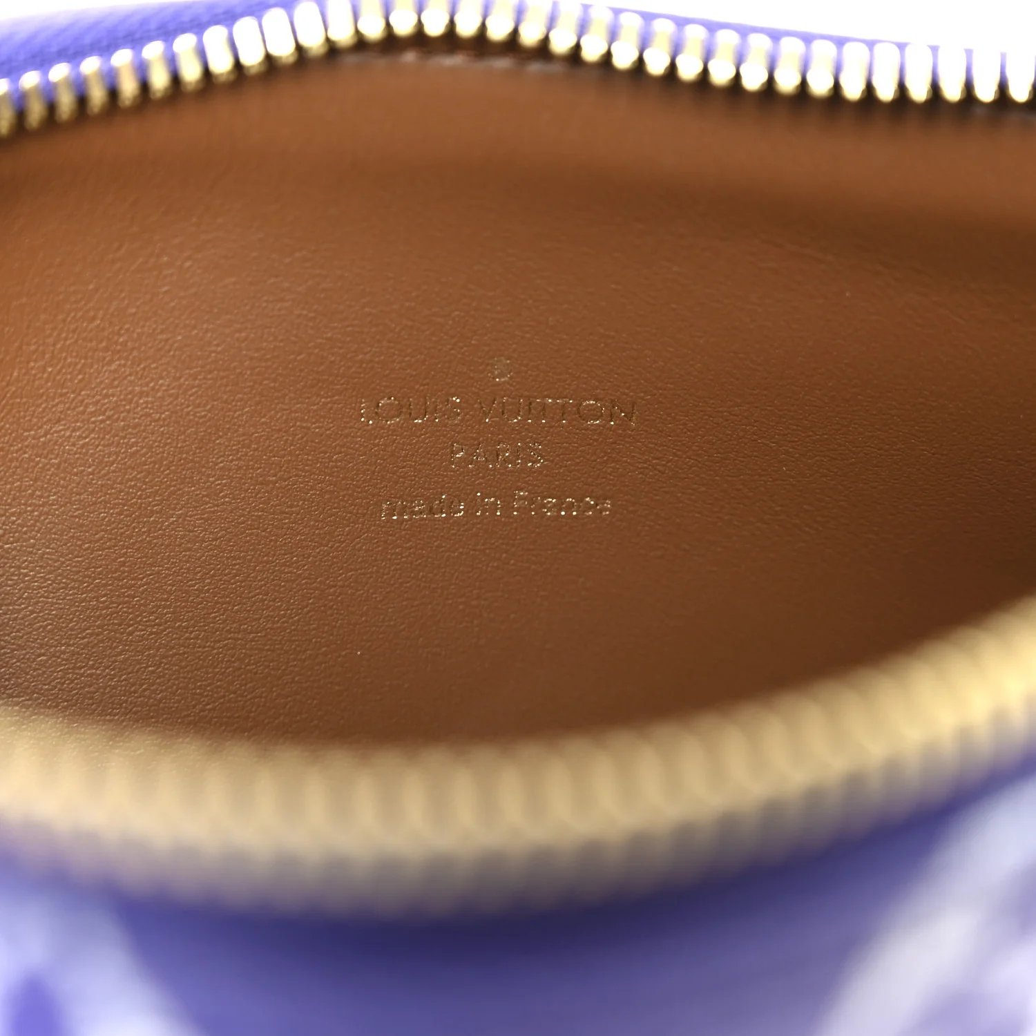 Calfskin Monogram Speedy P9 Bandouliere 40 Pochette Amethyst - Image 6