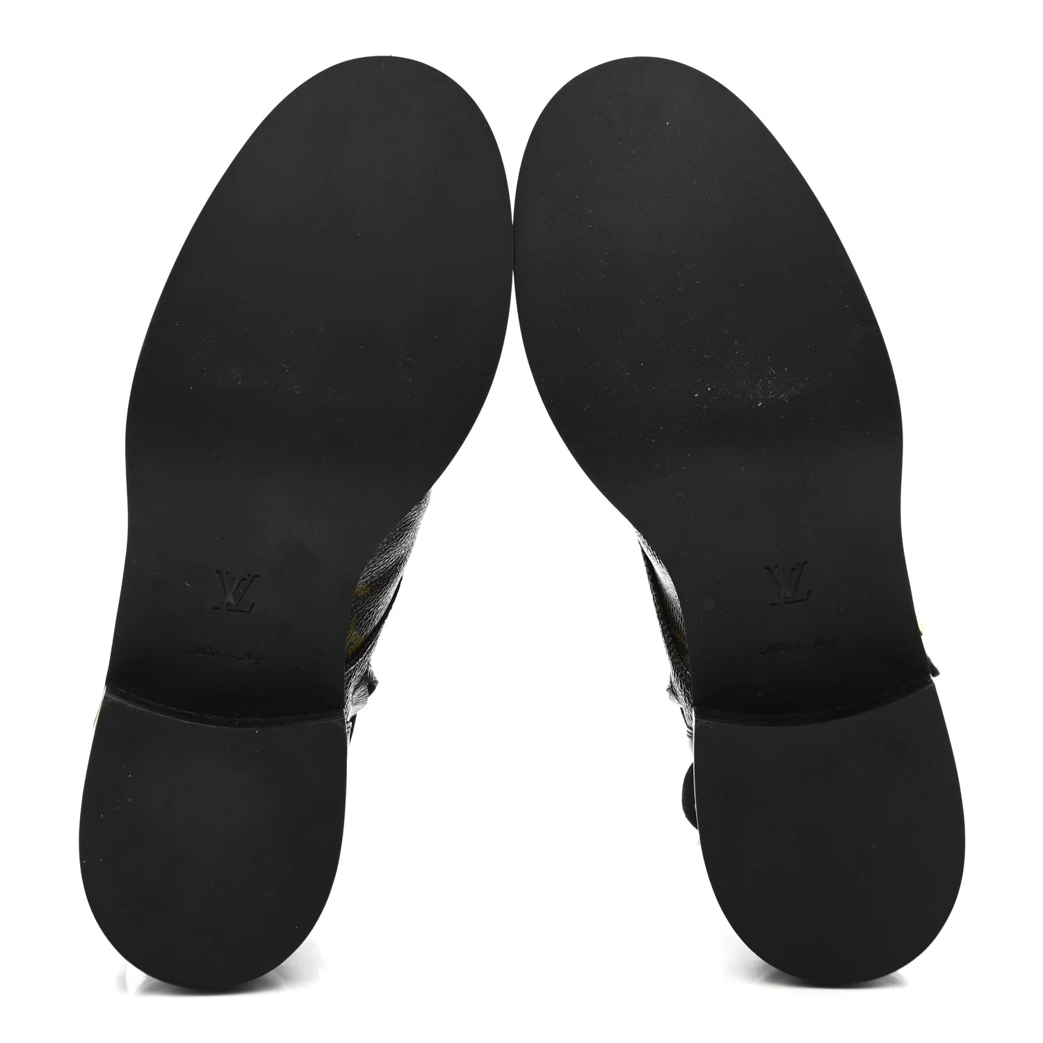 Calfskin Monogram Wonderland Flat Ranger Boots 39 Black - Image 6