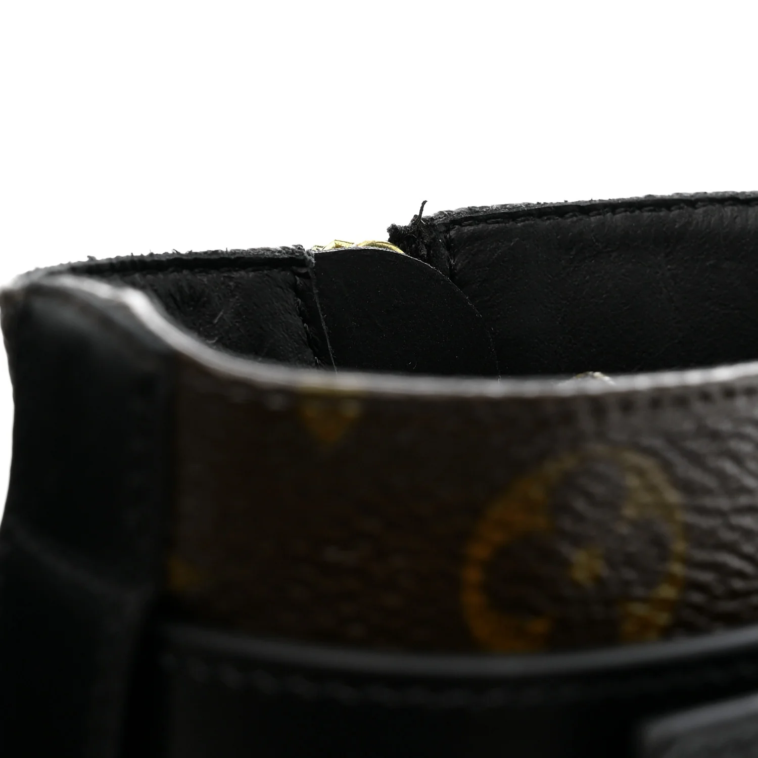 Calfskin Monogram Wonderland Flat Ranger Boots 39 Black - Image 9