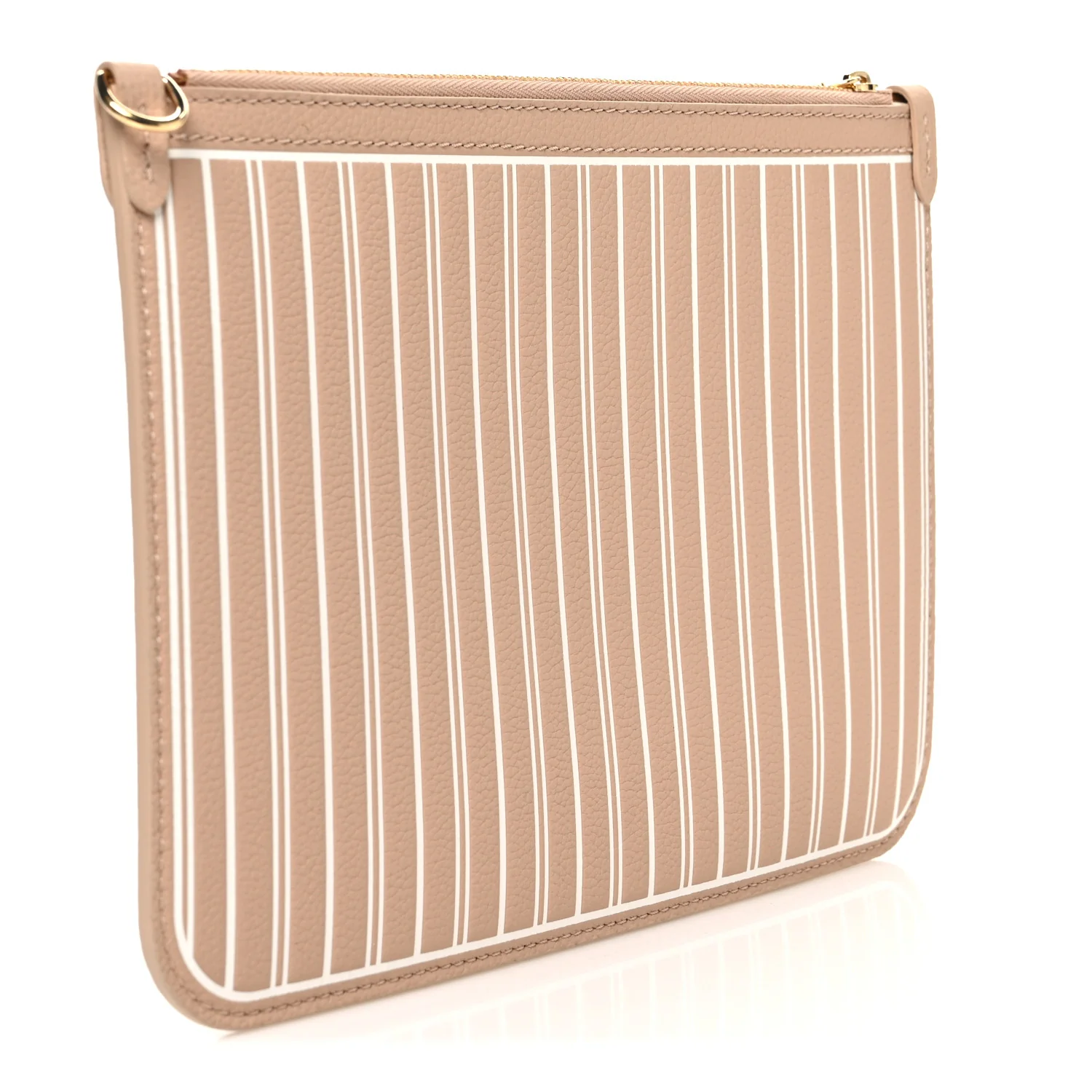 Calfskin Neverfull Inside Out MM Pochette Dune Hazelnut - Image 3