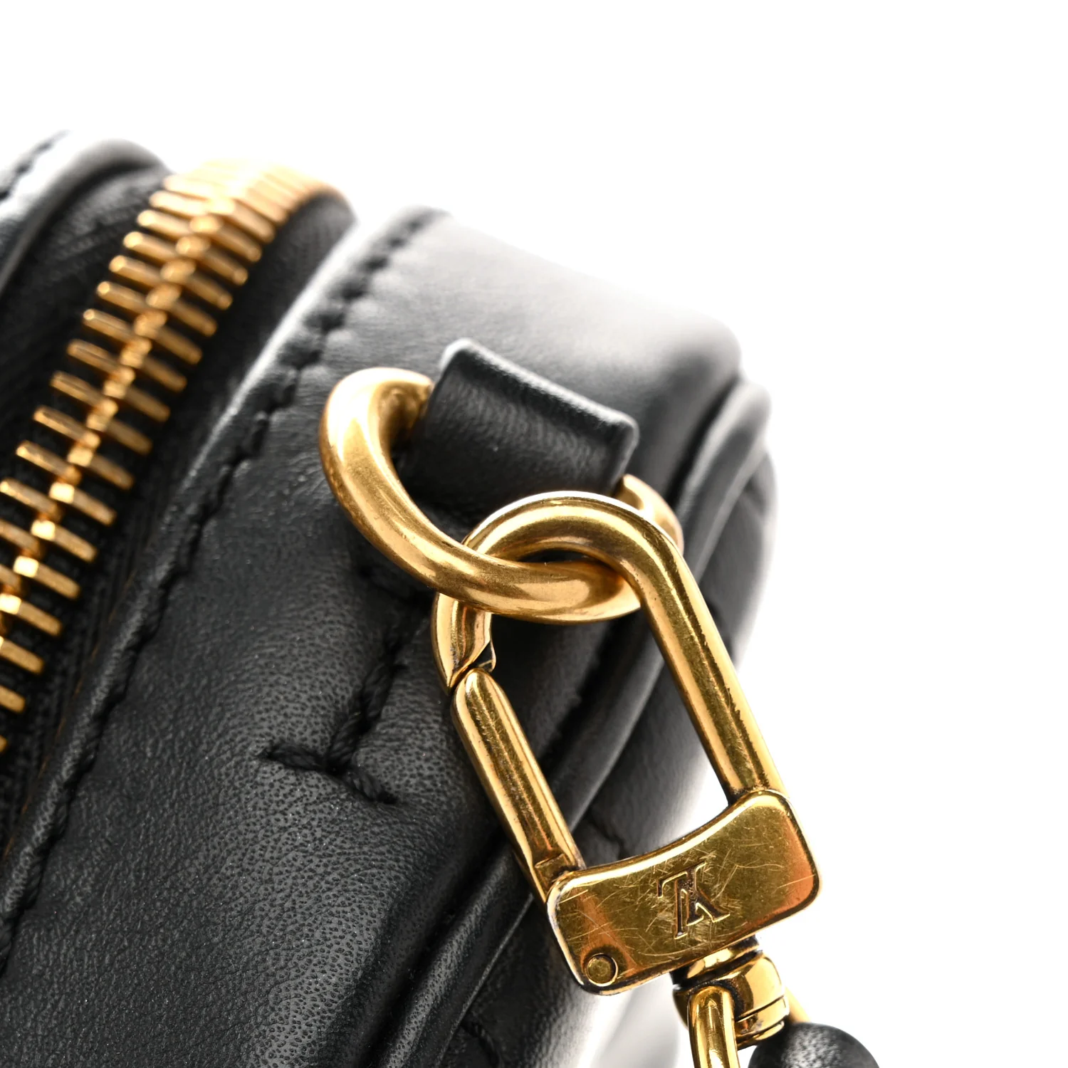 Calfskin New Wave Heart Bag Black - Image 14