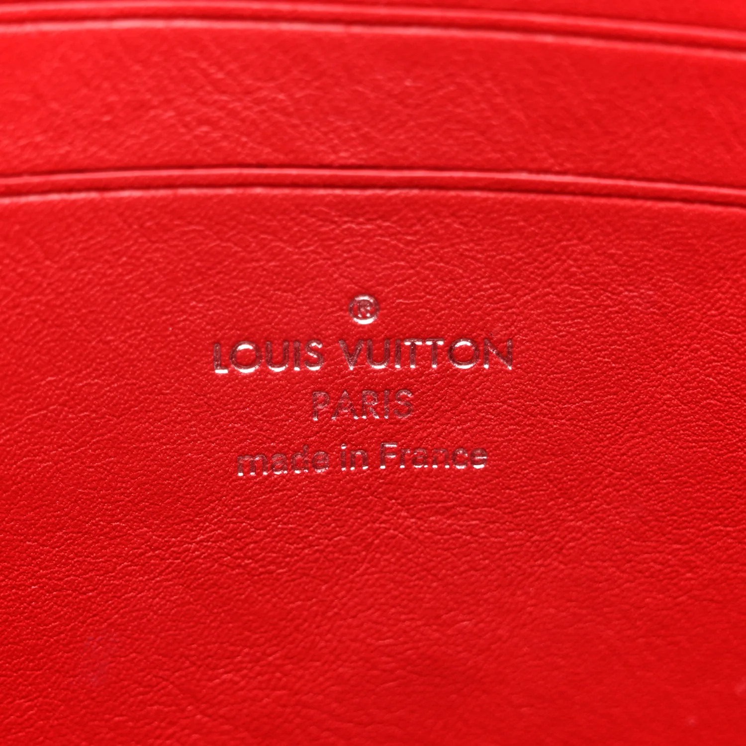 Calfskin New Wave Zipped Pochette Ecarlate - Image 6
