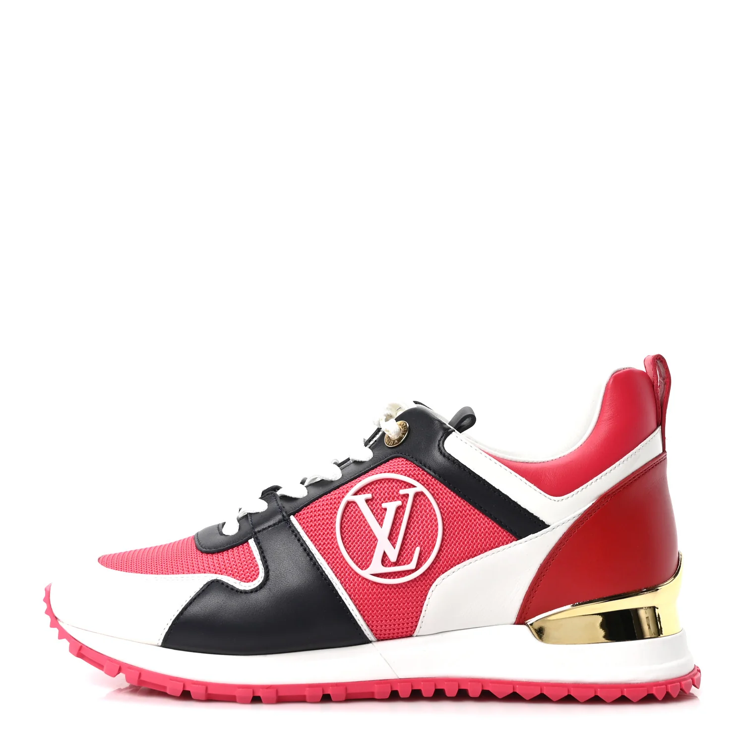 Calfskin Run Away Sneakers 37 Framboise Pink