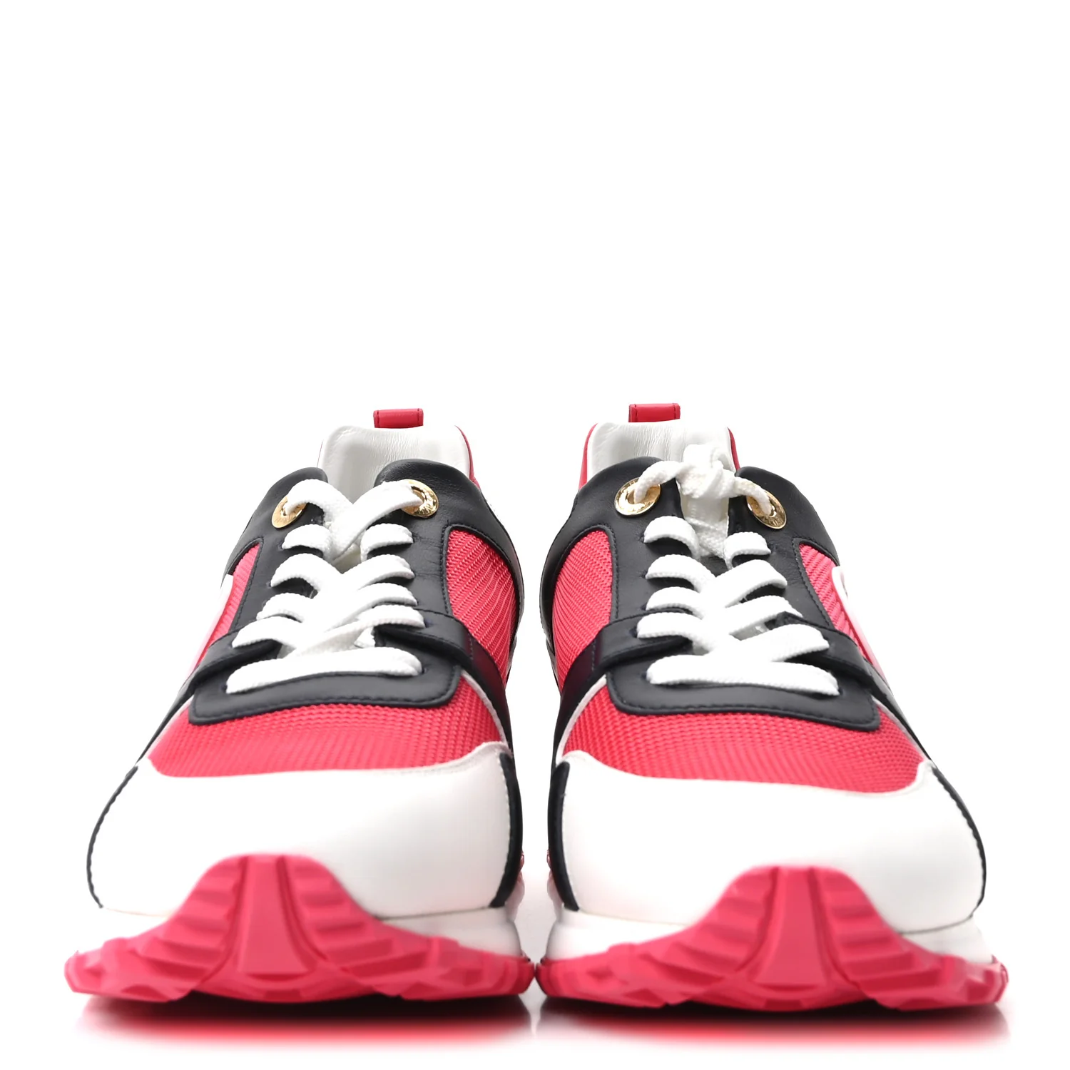 Calfskin Run Away Sneakers 37 Framboise Pink - Image 3