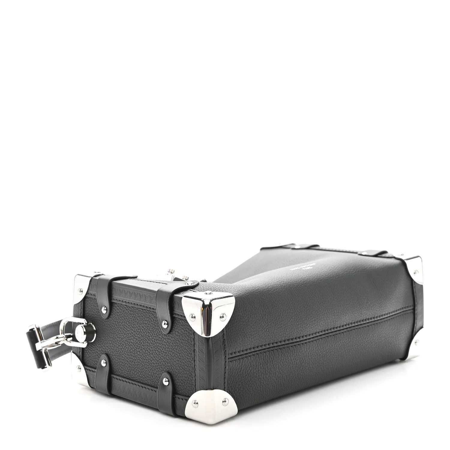 Calfskin Side Trunk MM Black - Image 5
