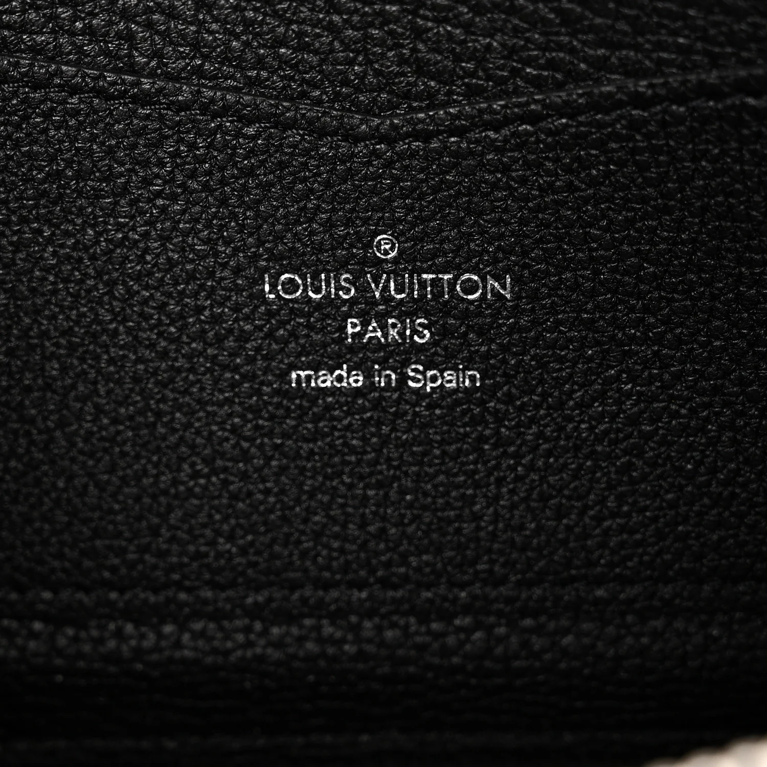 Calfskin Zippy Lockme Wallet Black - Image 6