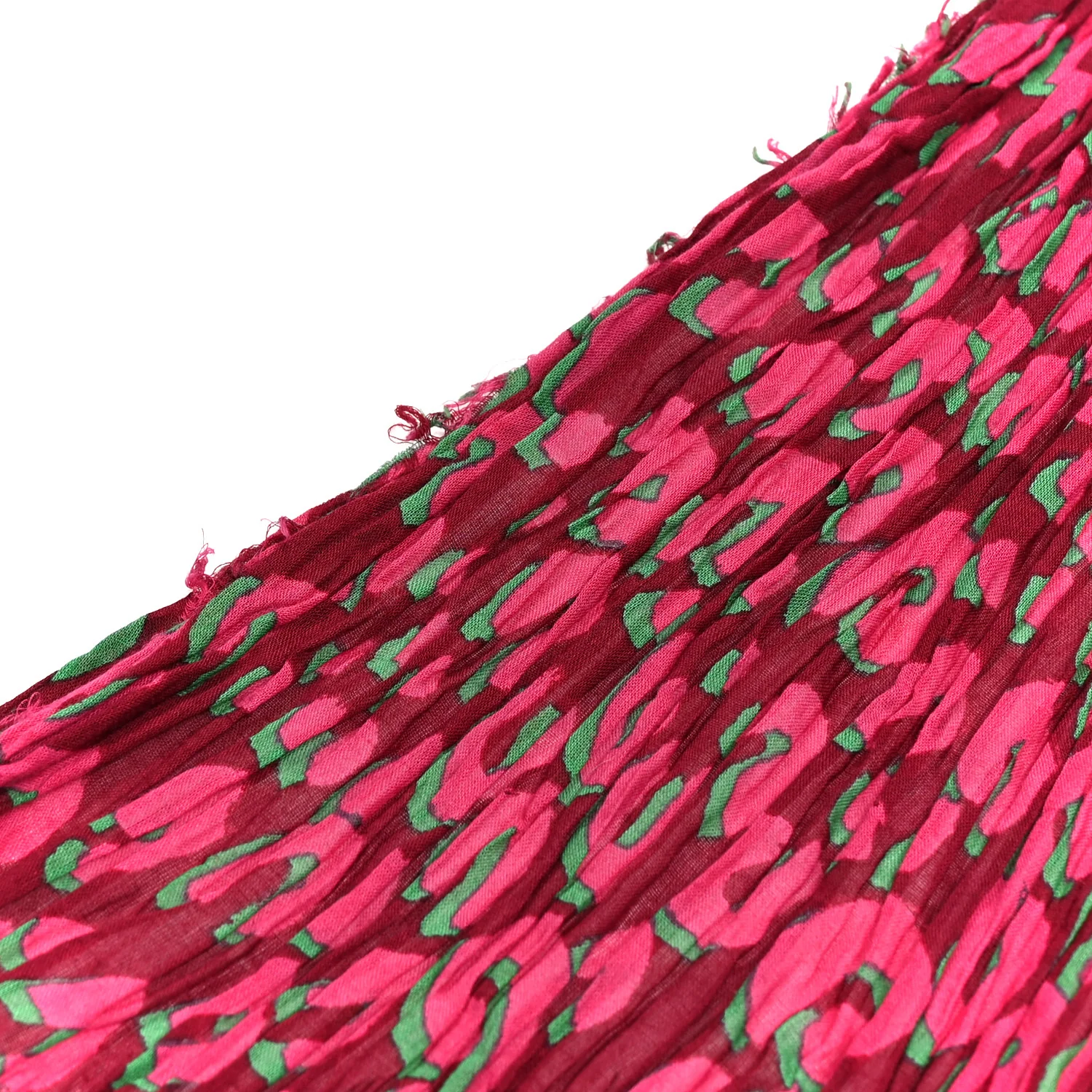 Cotton Sprouse Leopard Pareo Rouge Fauviste - Image 4