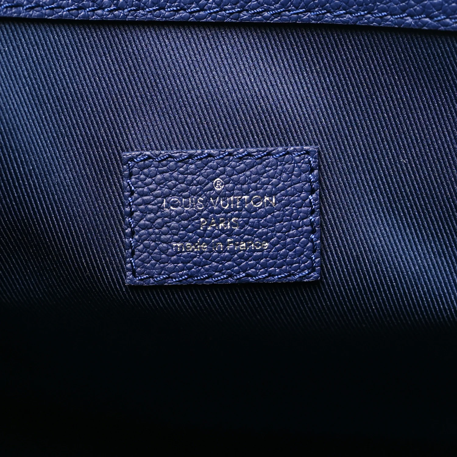 Cowhide Monogram Bandana Keepall Bandouliere 50 Blue - Image 5