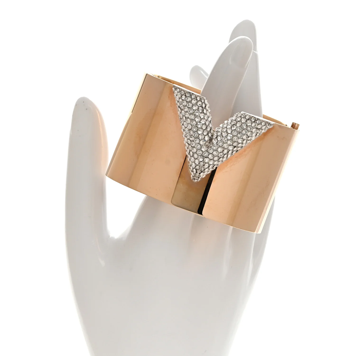 Crystal Essential V Cuff Gold - Image 2