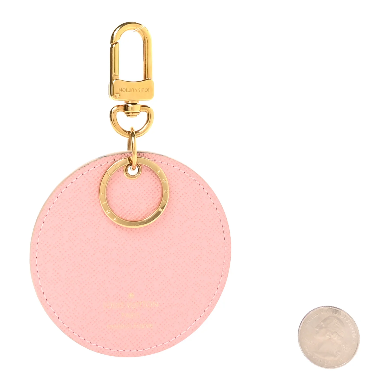 Damier Azur 2018 Christmas Animation Bag Charm Key Ring - Image 2