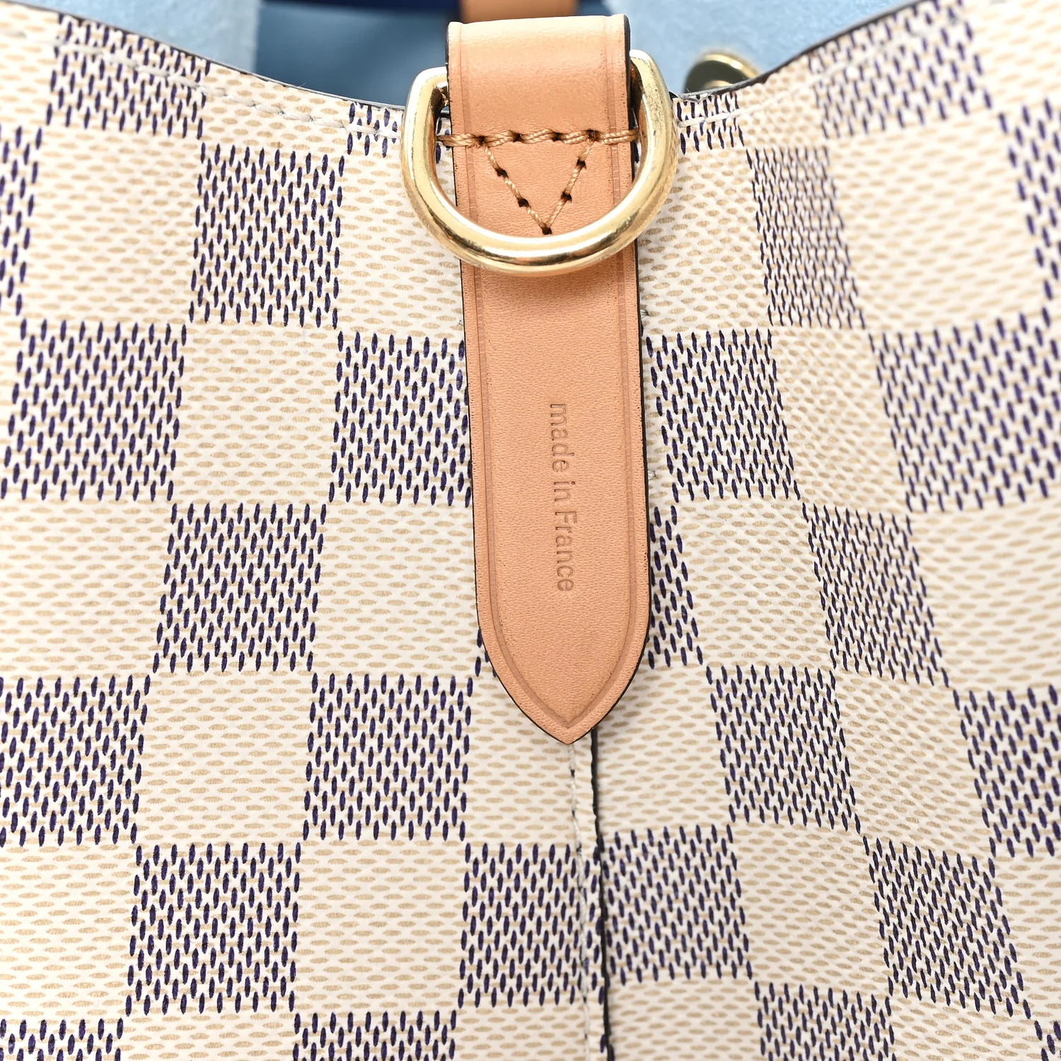 Damier Azur Braided Neonoe MM Blue - Image 7