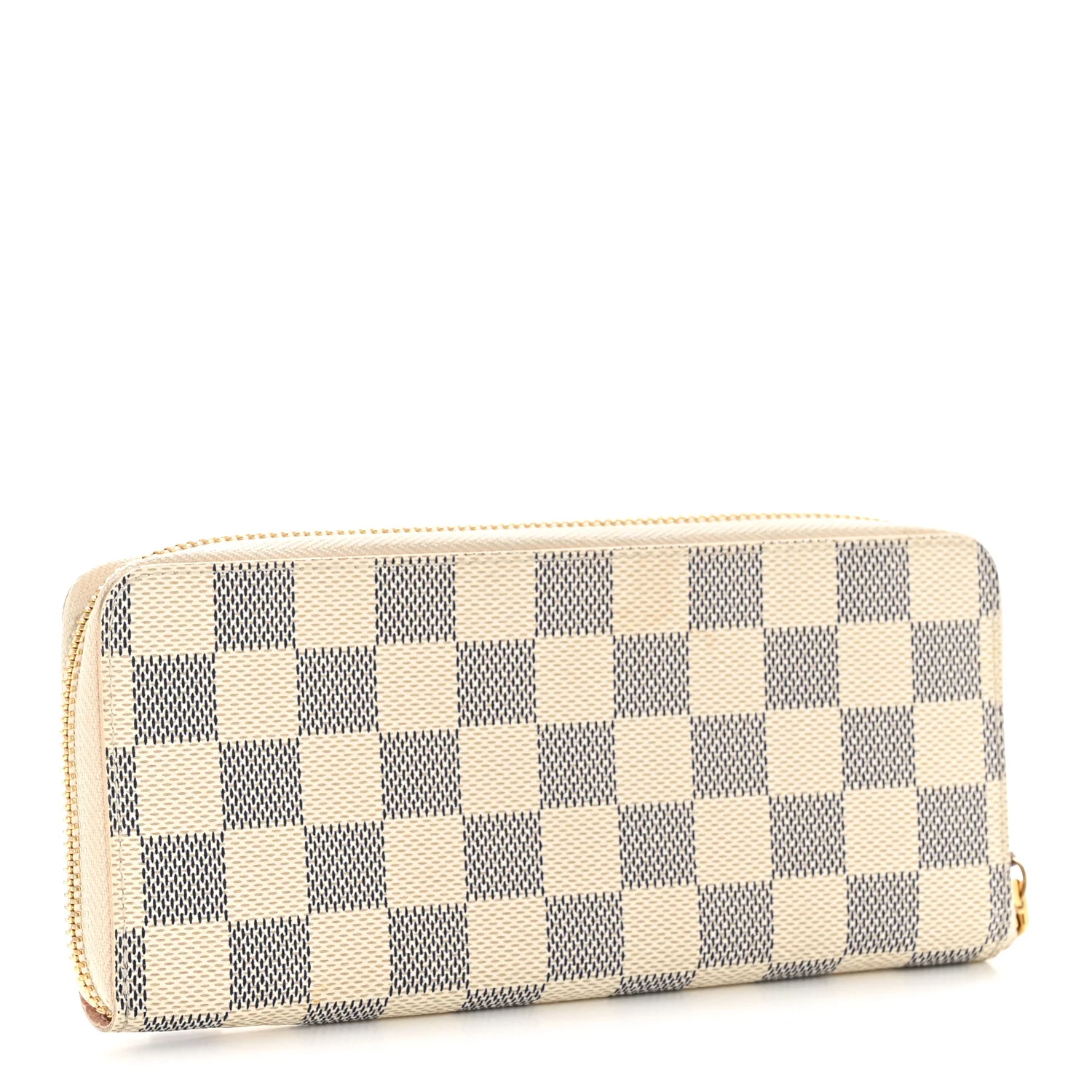 Damier Azur Clemence Wallet Rose Ballerine - Image 3