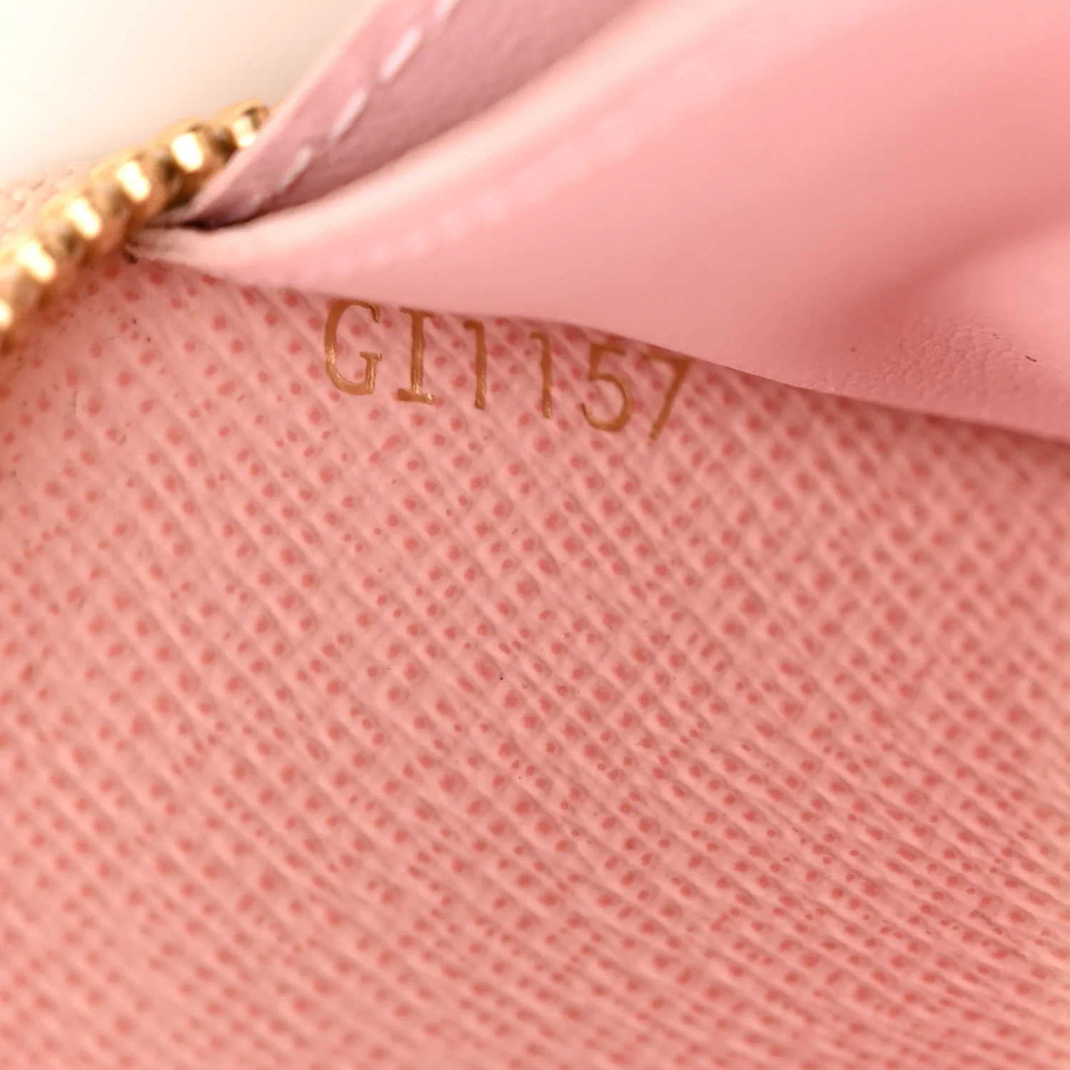 Damier Azur Clemence Wallet Rose Ballerine - Image 7
