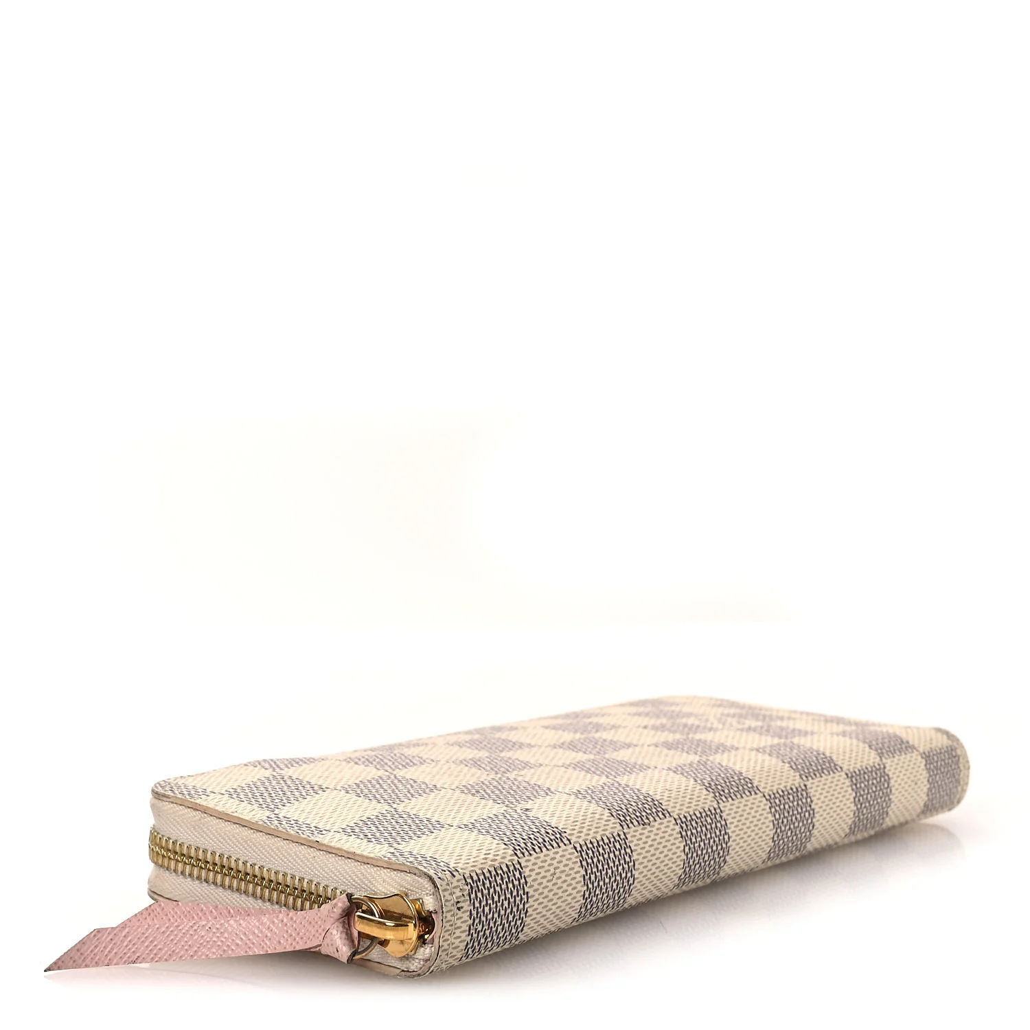 Damier Azur Clemence Wallet Rose Ballerine - Image 4